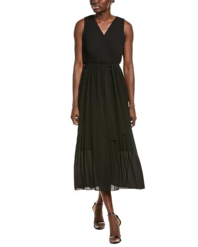 t tahari womens maxi dress, xl, black