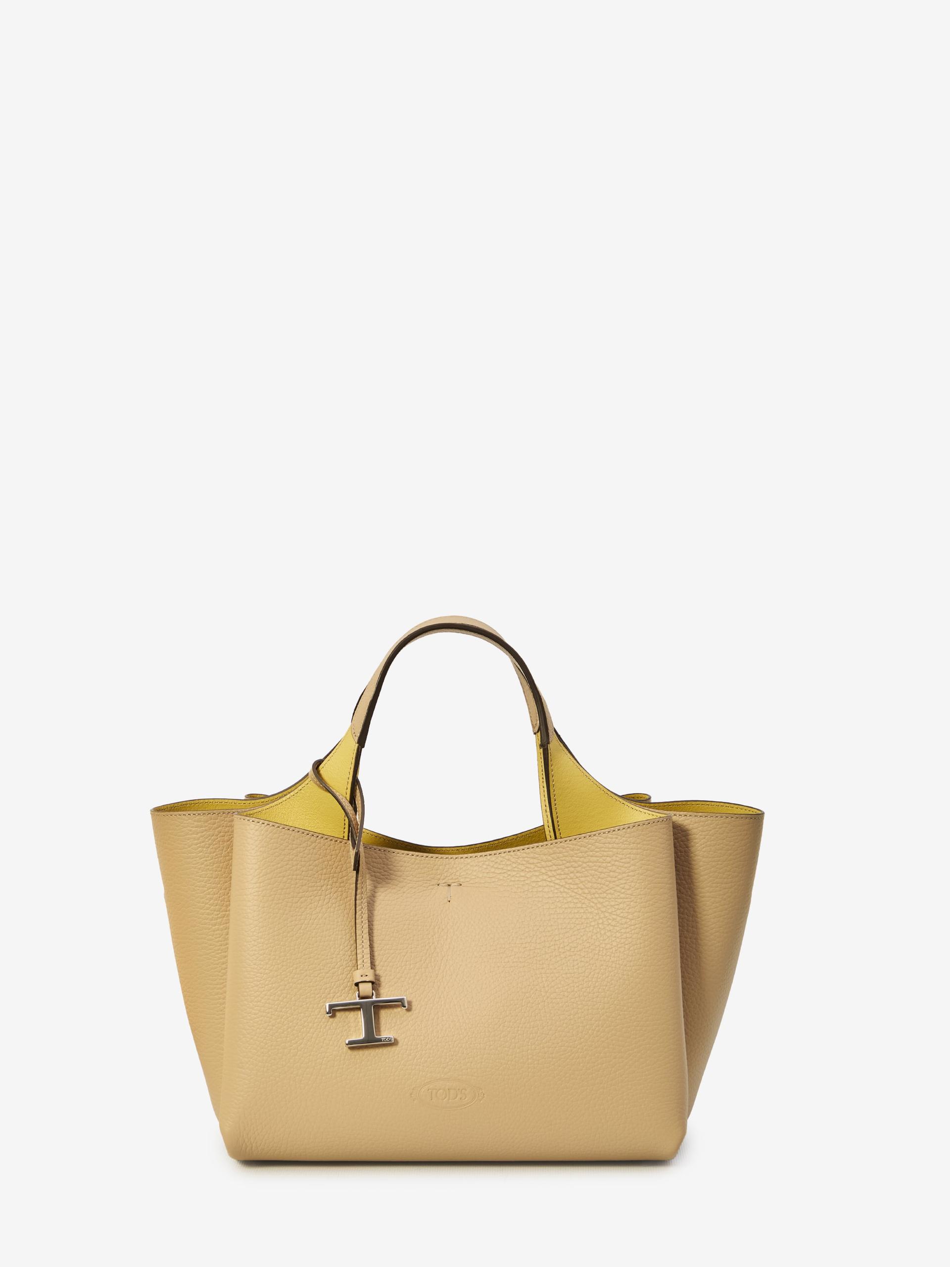 t timeless leather bag small