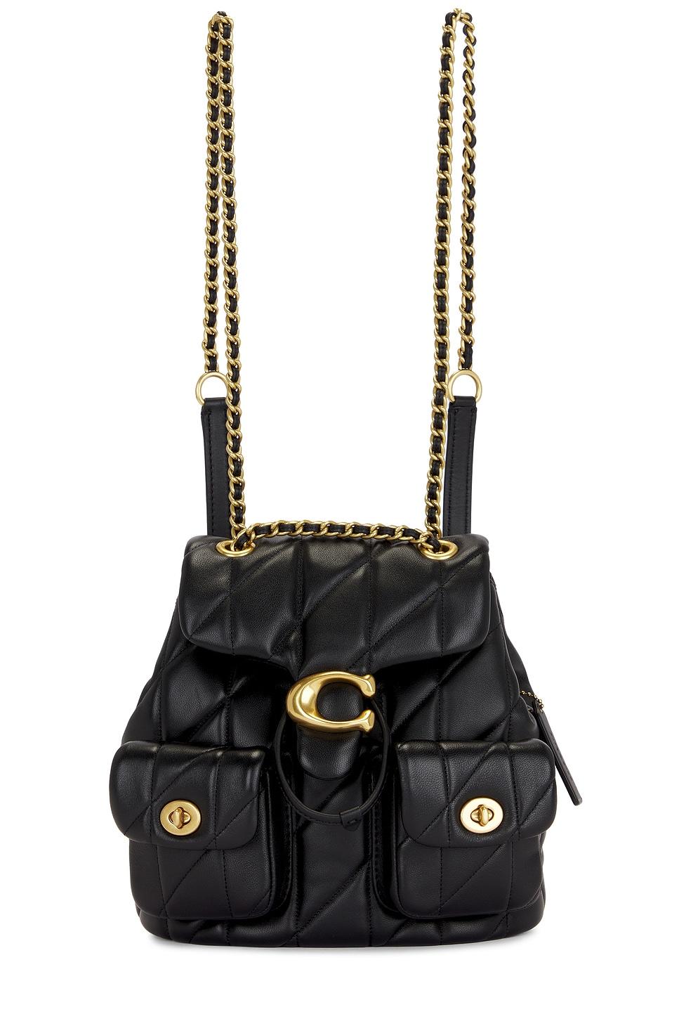 tabby quilted backpack