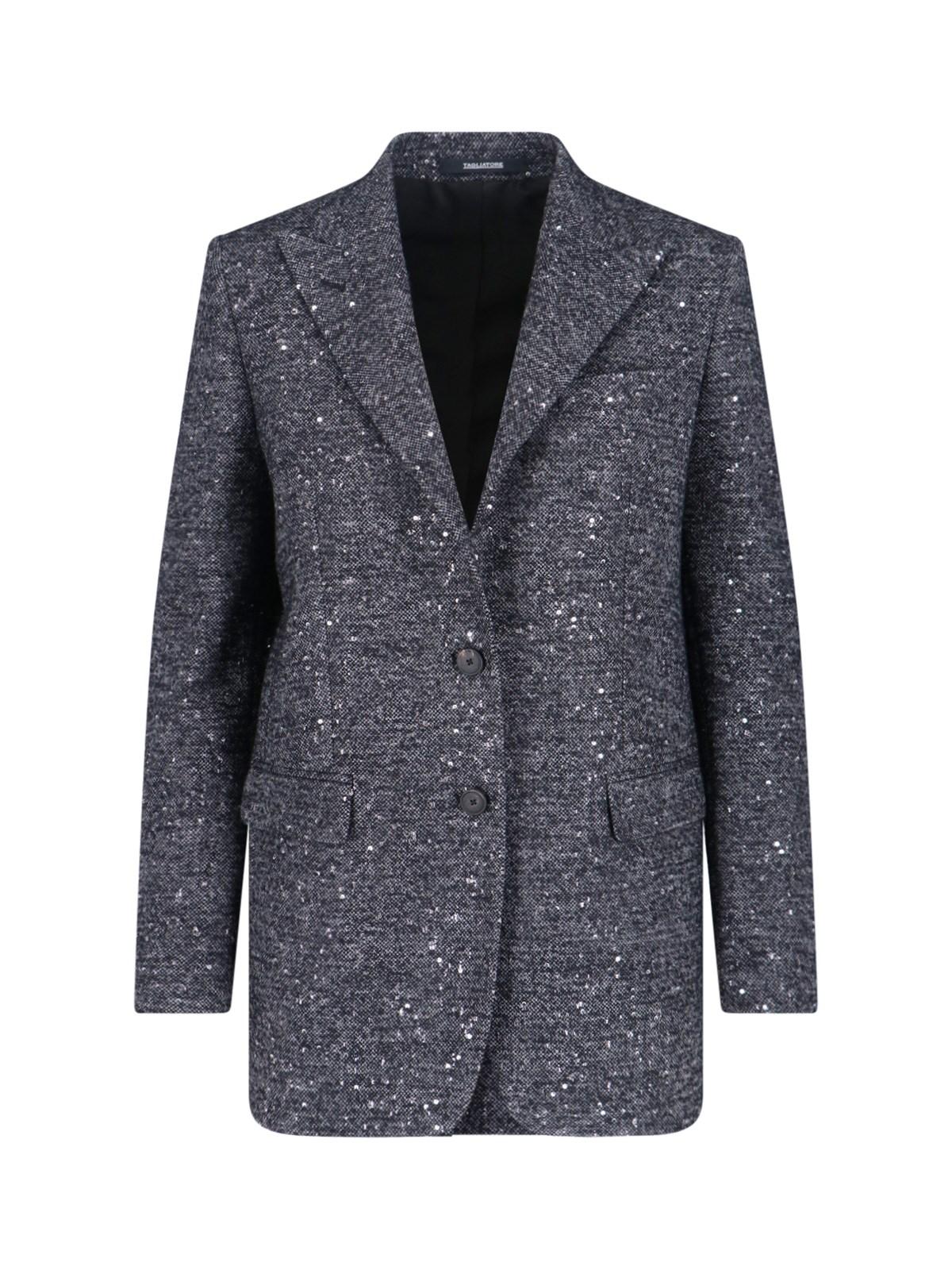 tagliatore 'bertha' single-breasted sequin blazer