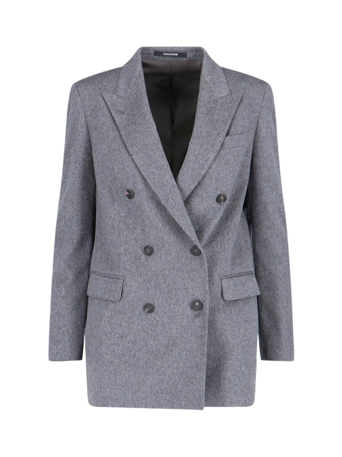 tagliatore cashmere double breasted blazer