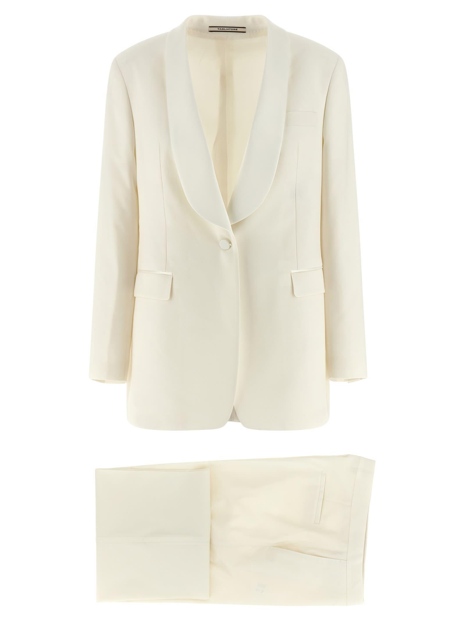 tagliatore clarita tuxedo dress