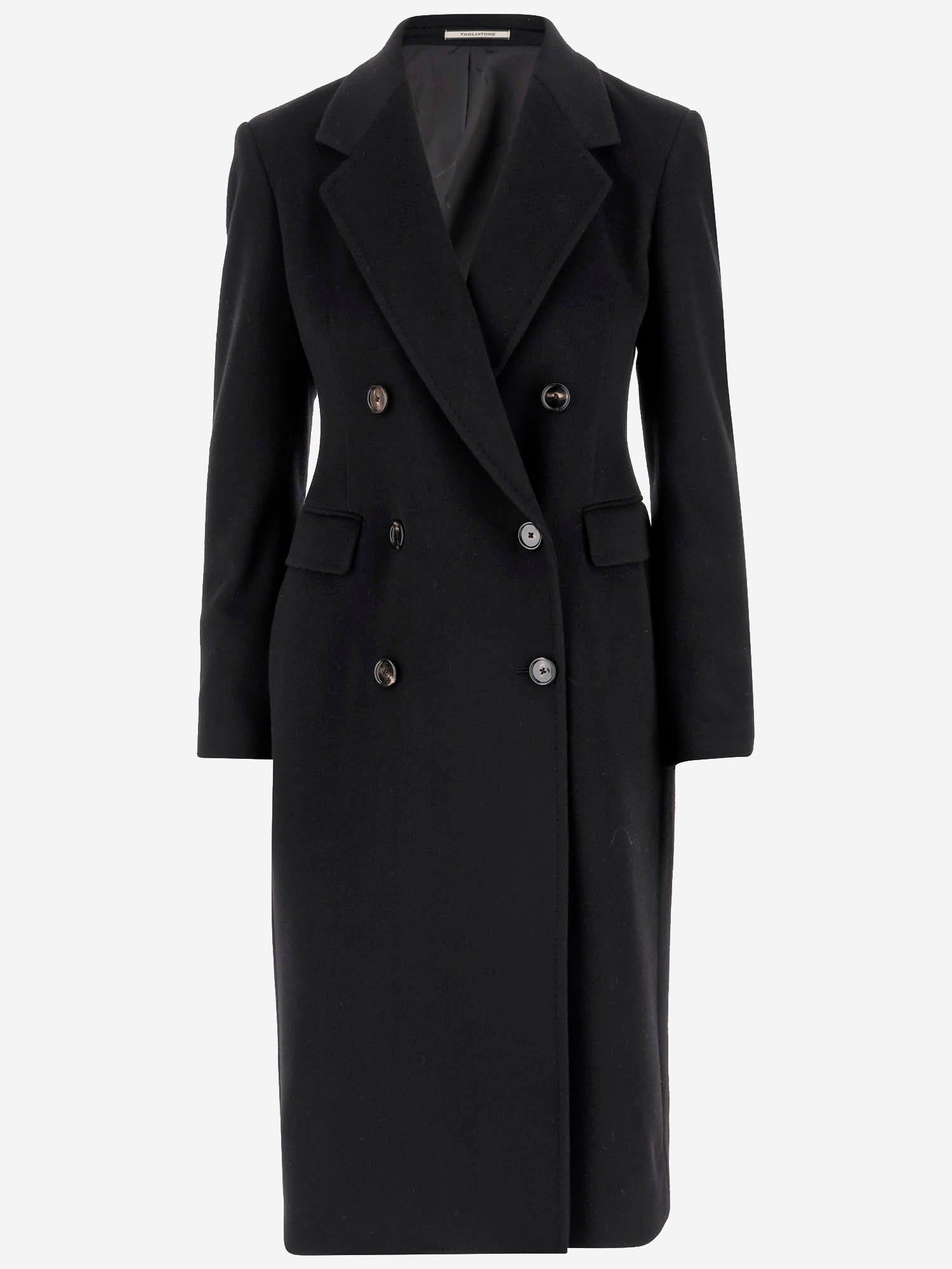 tagliatore double-breasted cashmere coat