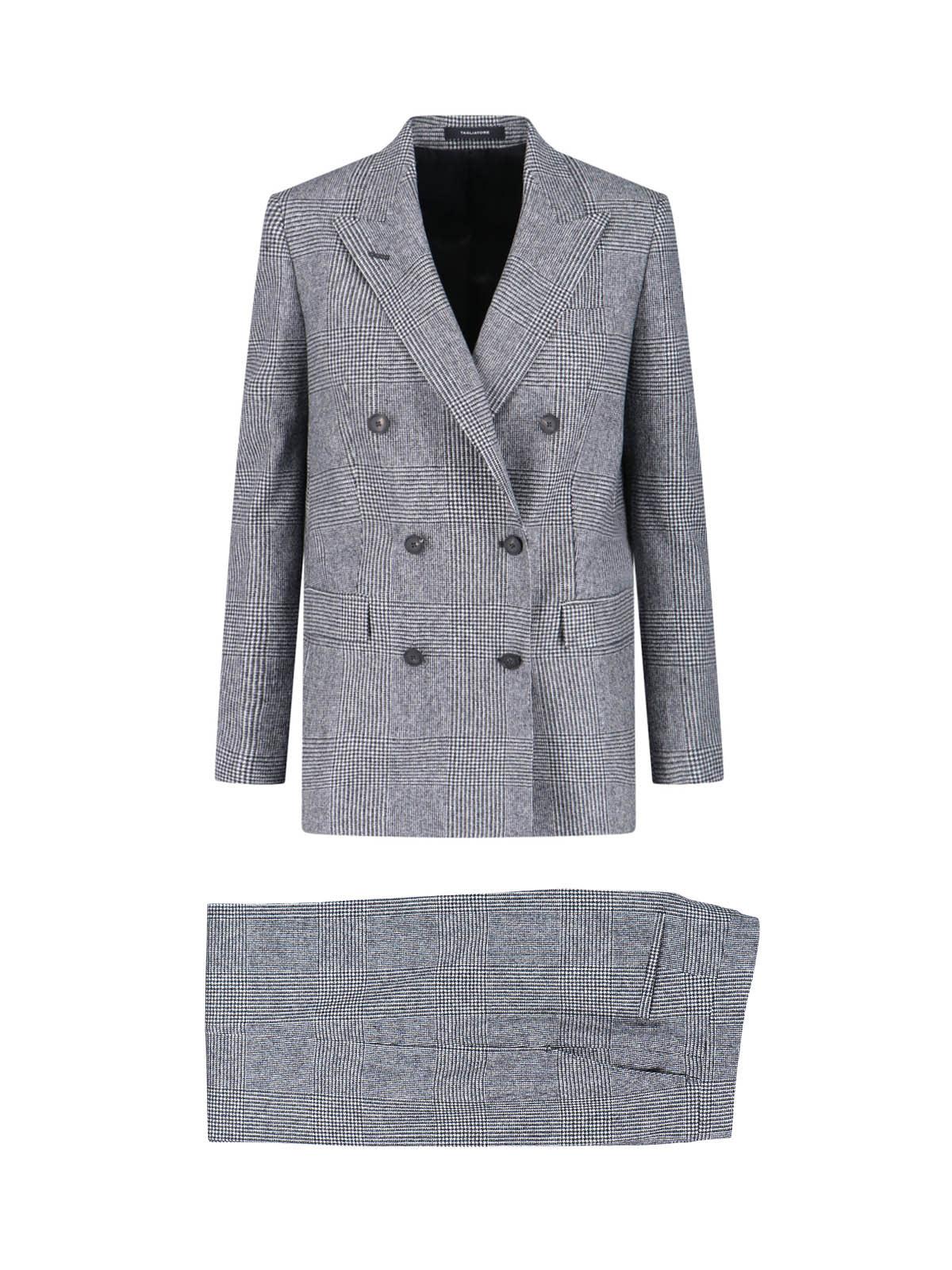 tagliatore double-breasted virgin wool suit