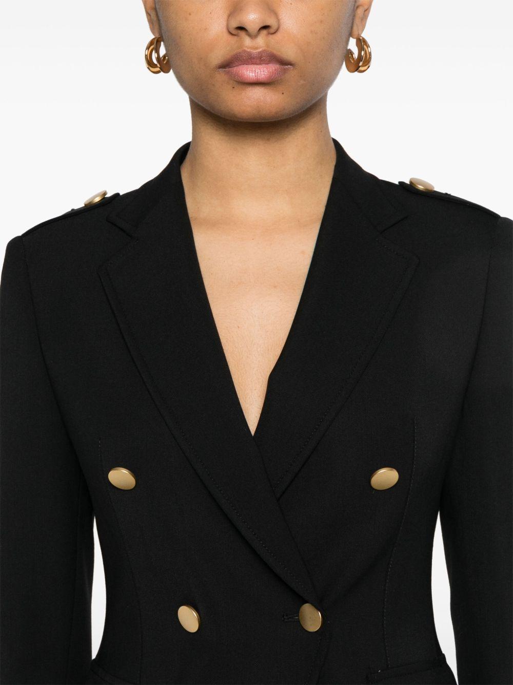 tagliatore jackets black outer: polyester - women
