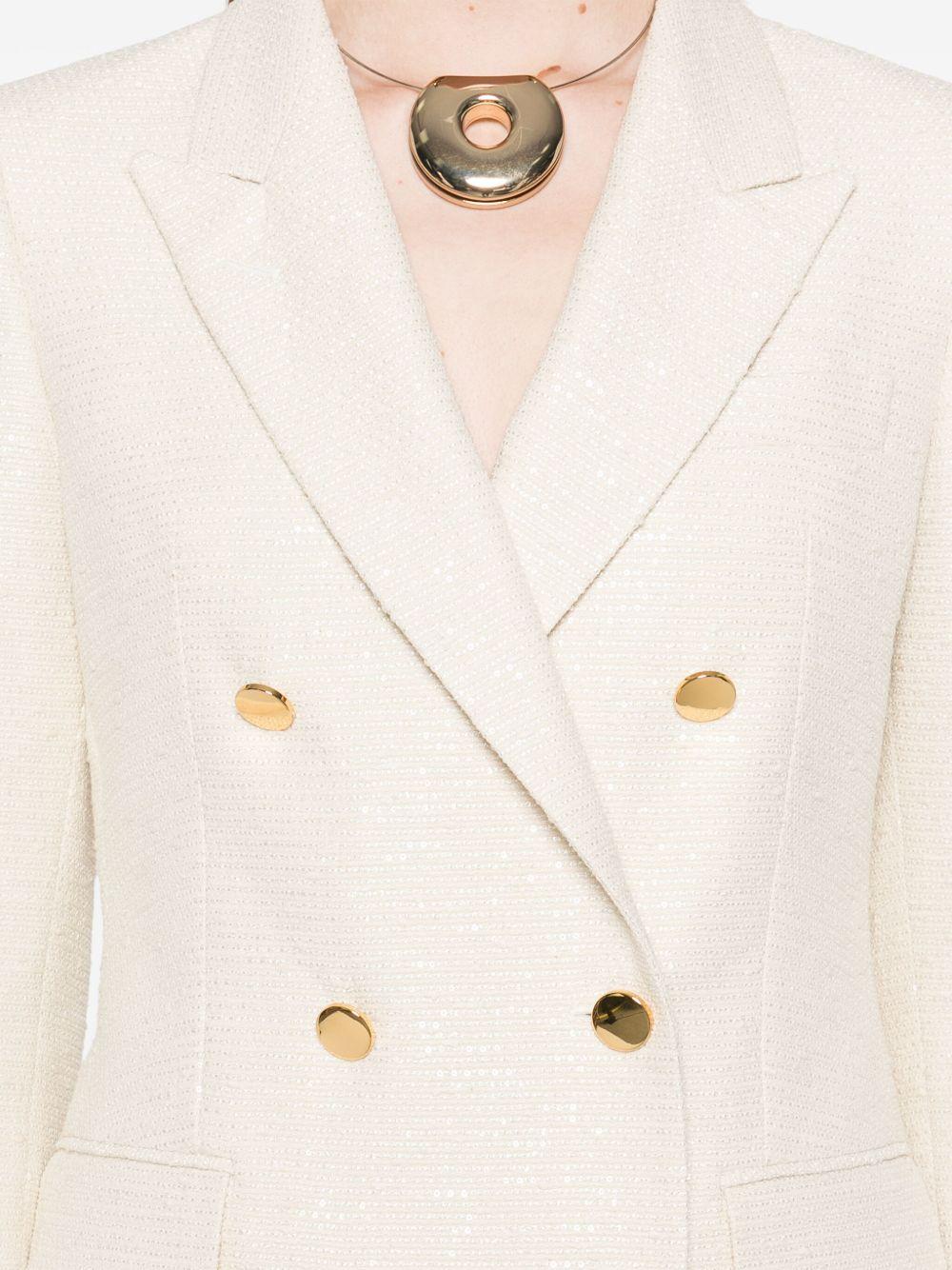 tagliatore jackets ivory outer: cotton - women