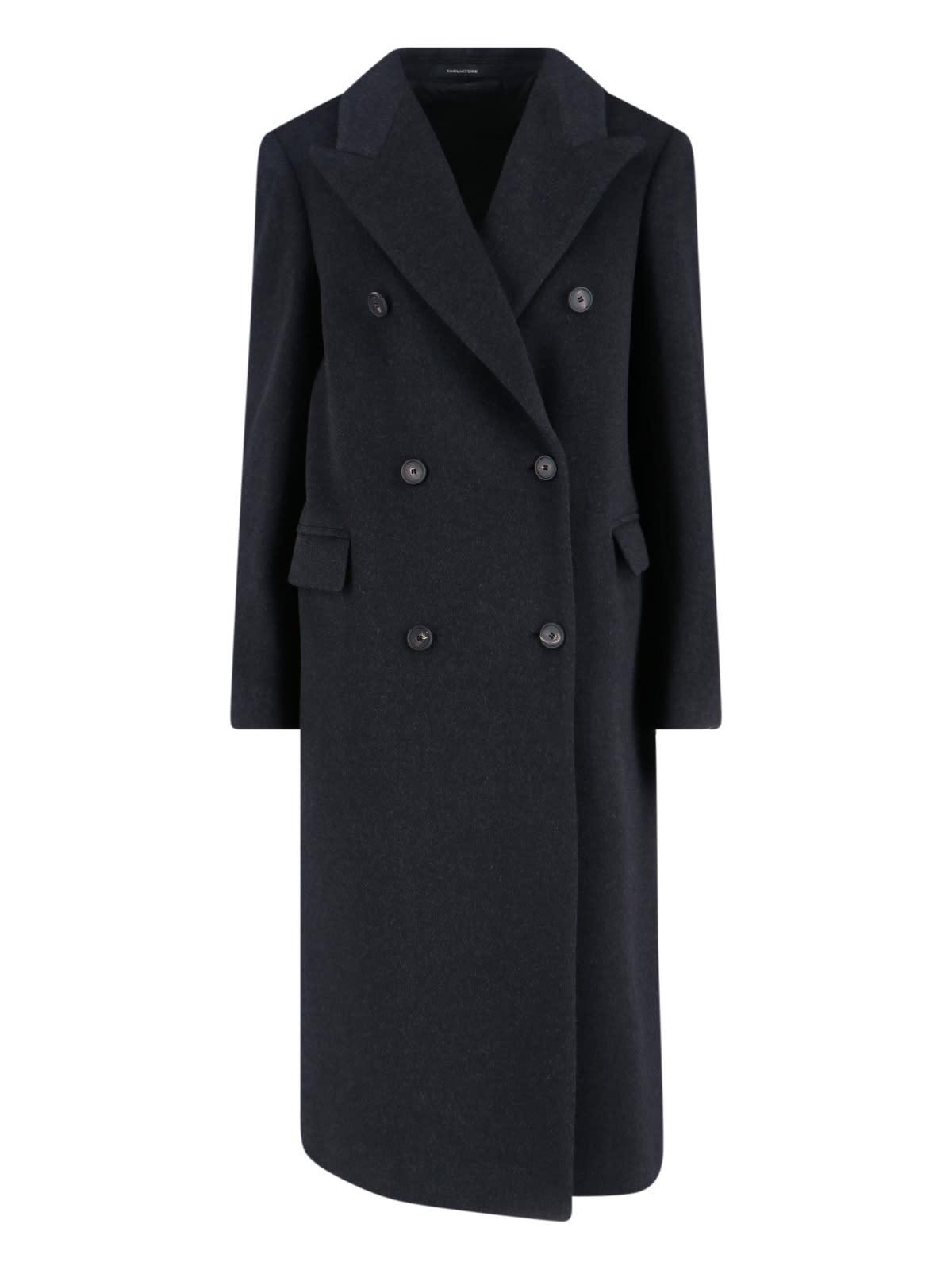 tagliatore jole cashmere midi coat