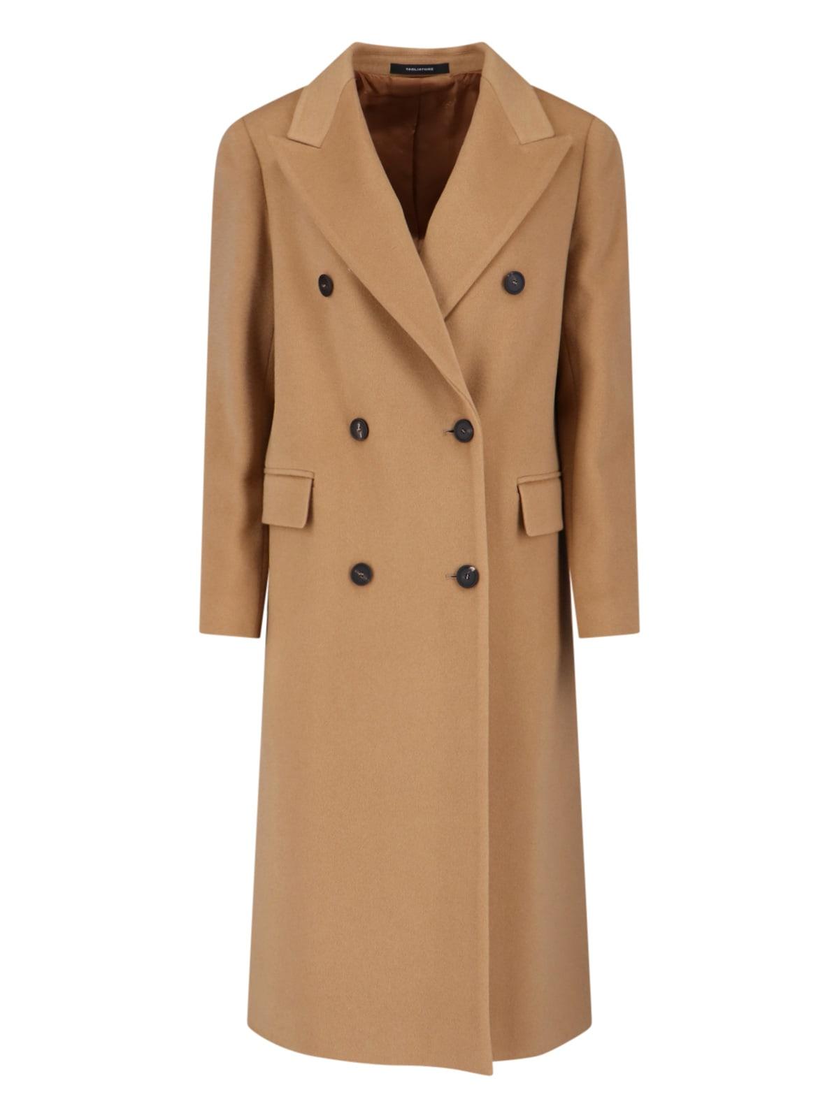 tagliatore jole cashmere midi coat