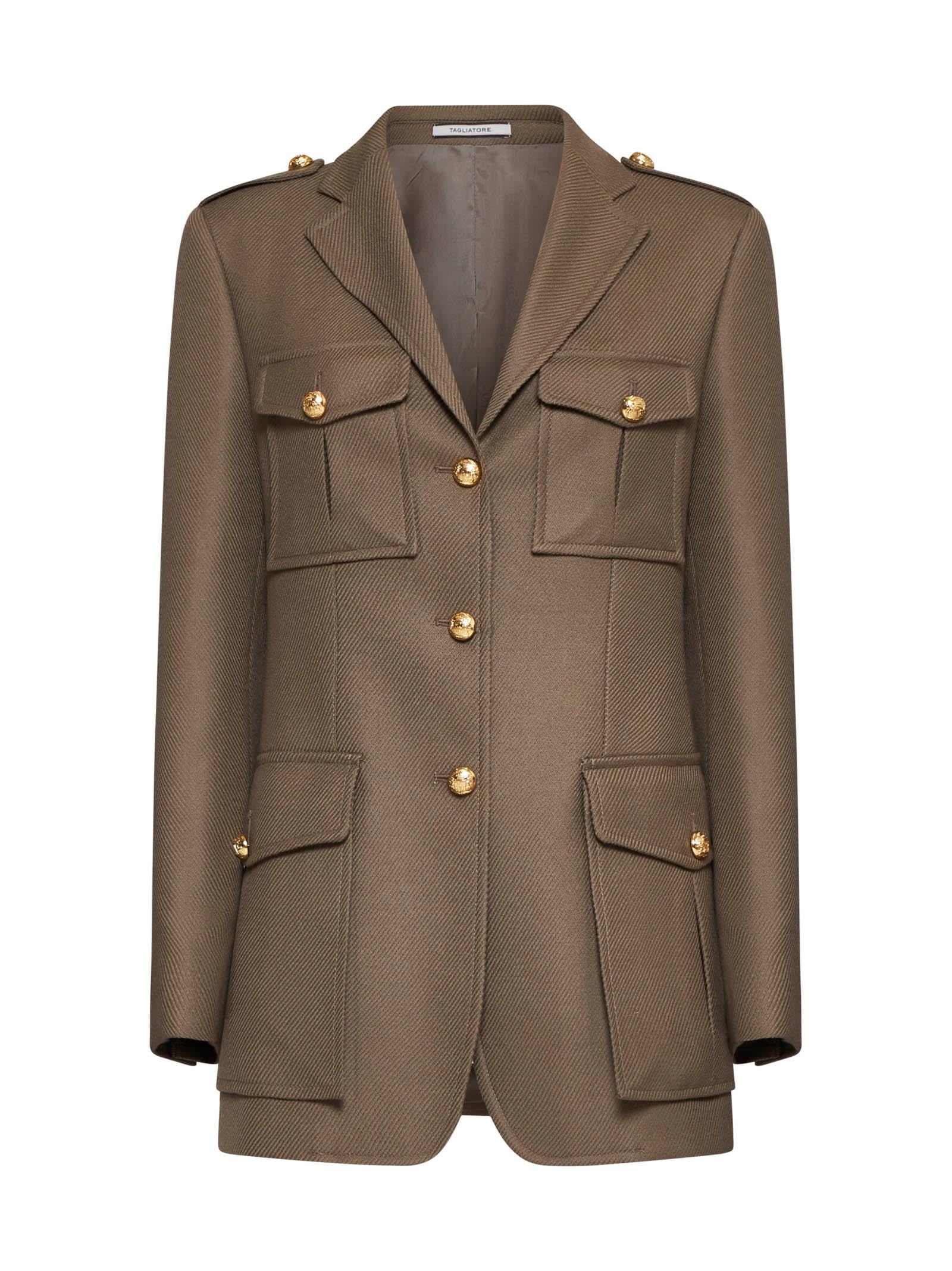 tagliatore one-breasted jacket