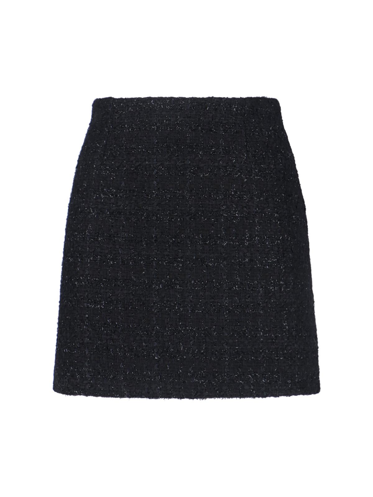 tagliatore skirts black cotton - women