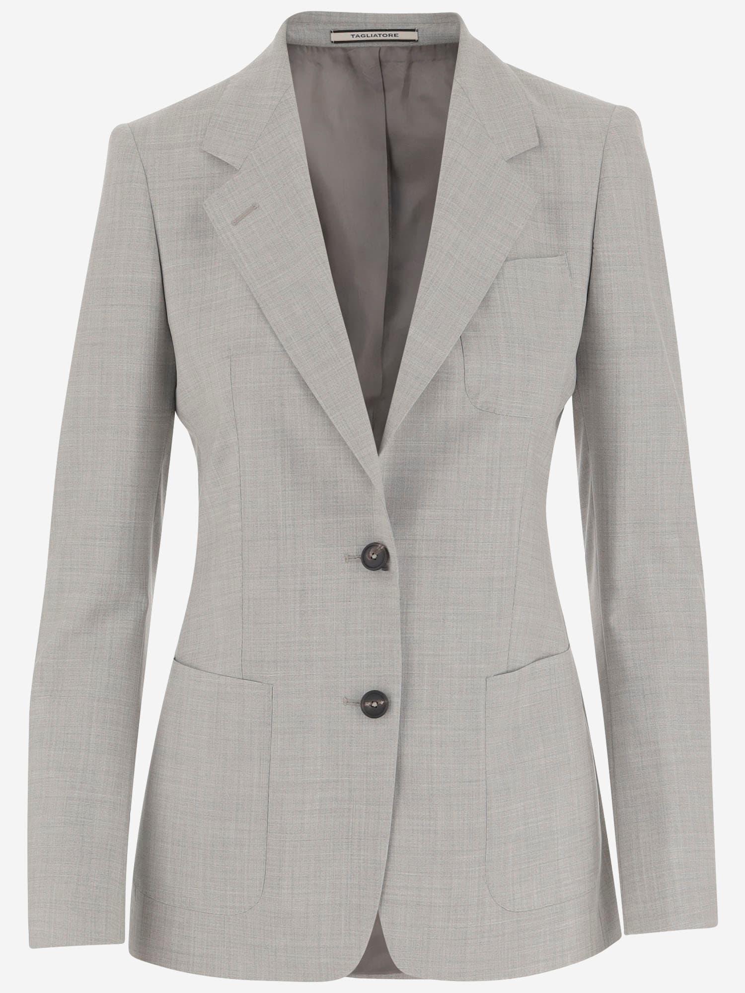 tagliatore virgin wool jacket