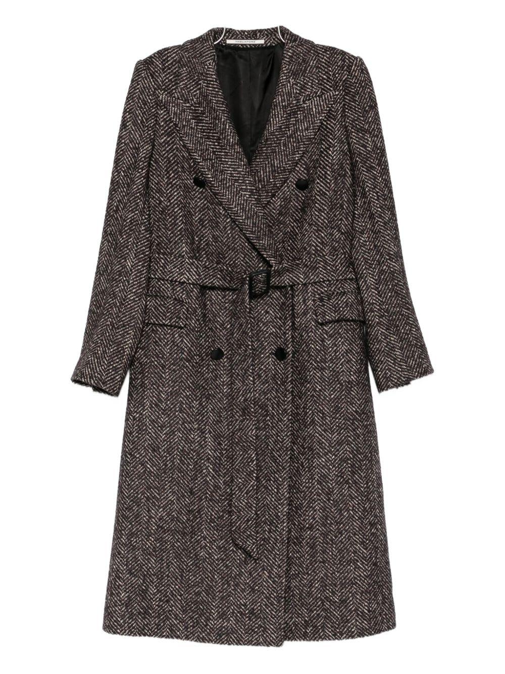 tagliatore wool blend double-breasted coat