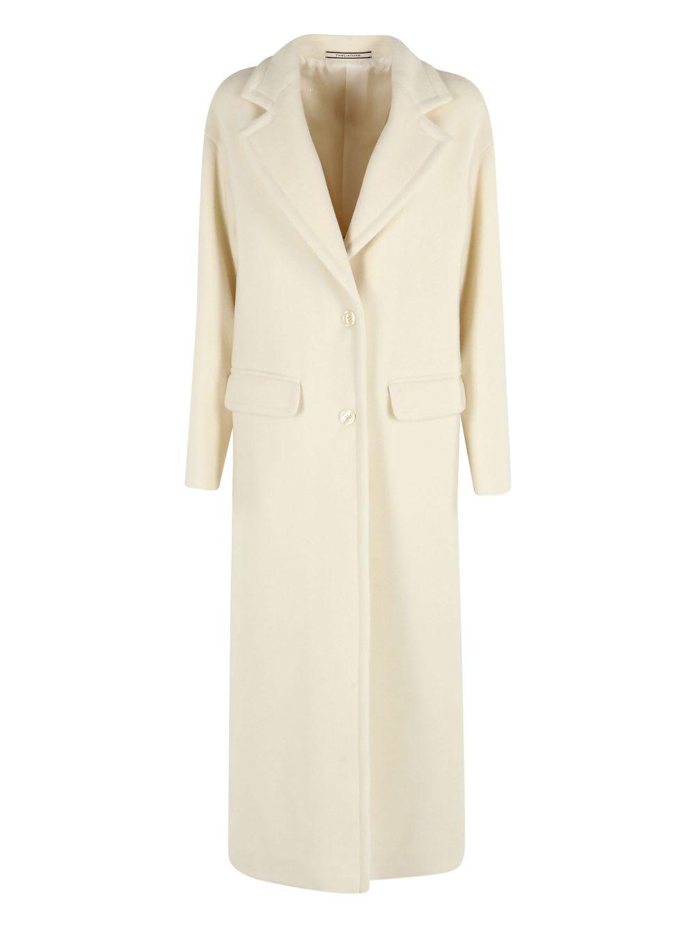 tagliatore wool single-breasted coat