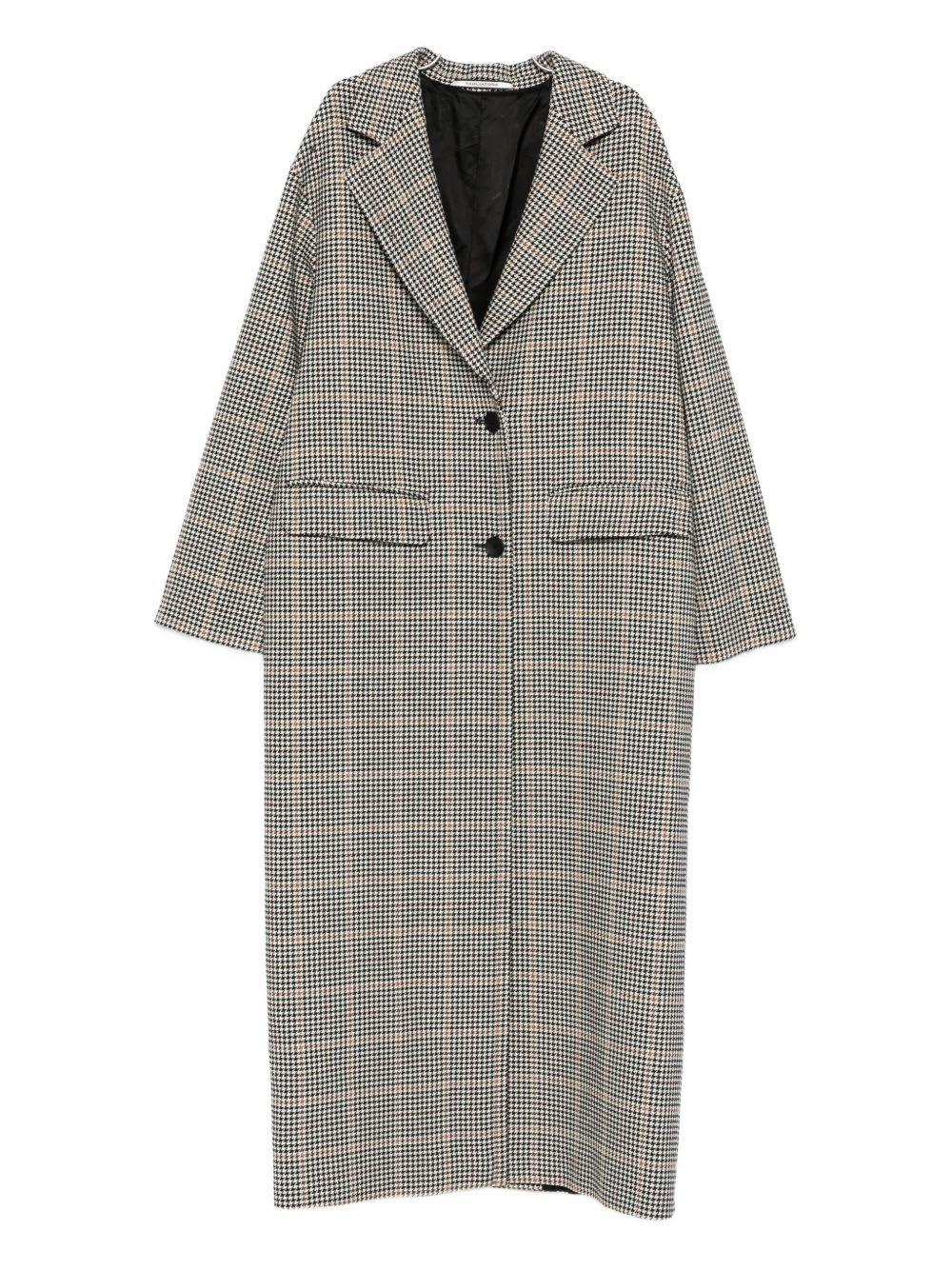 tagliatore wool single-breasted coat