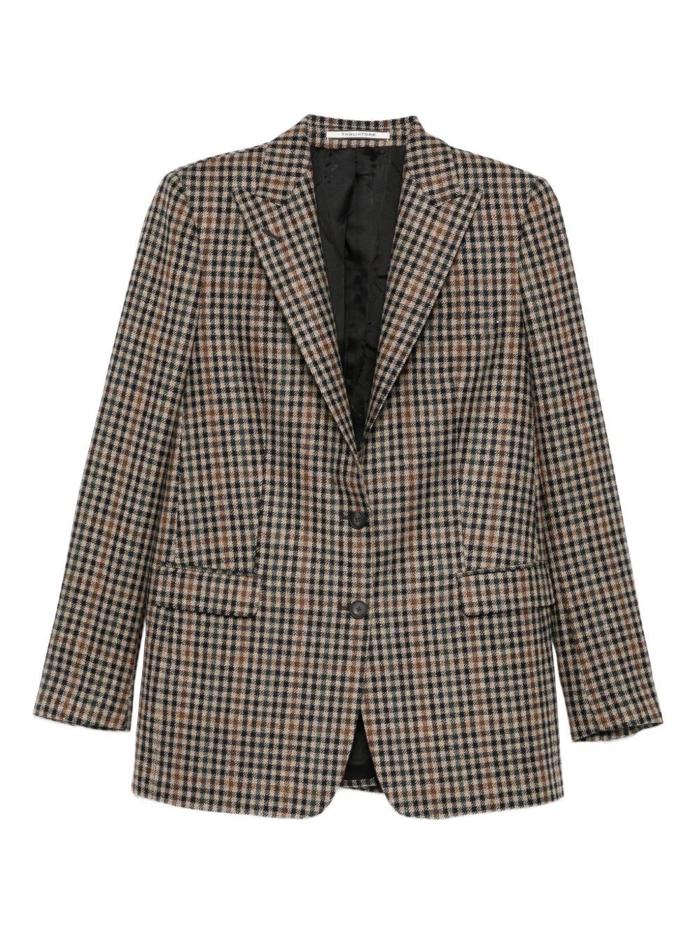 tagliatore wool single-breasted jacket