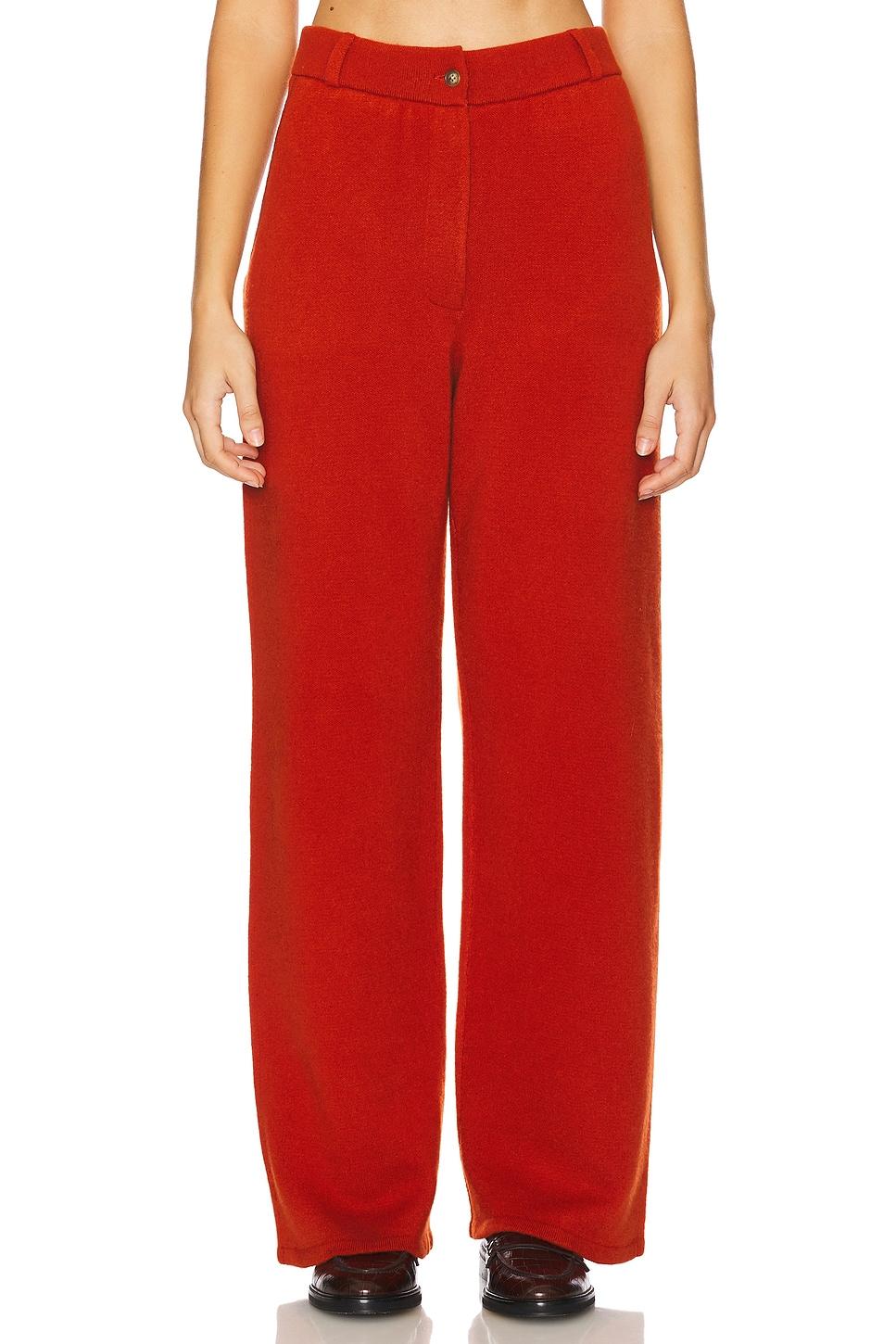 tailored cashmere pant