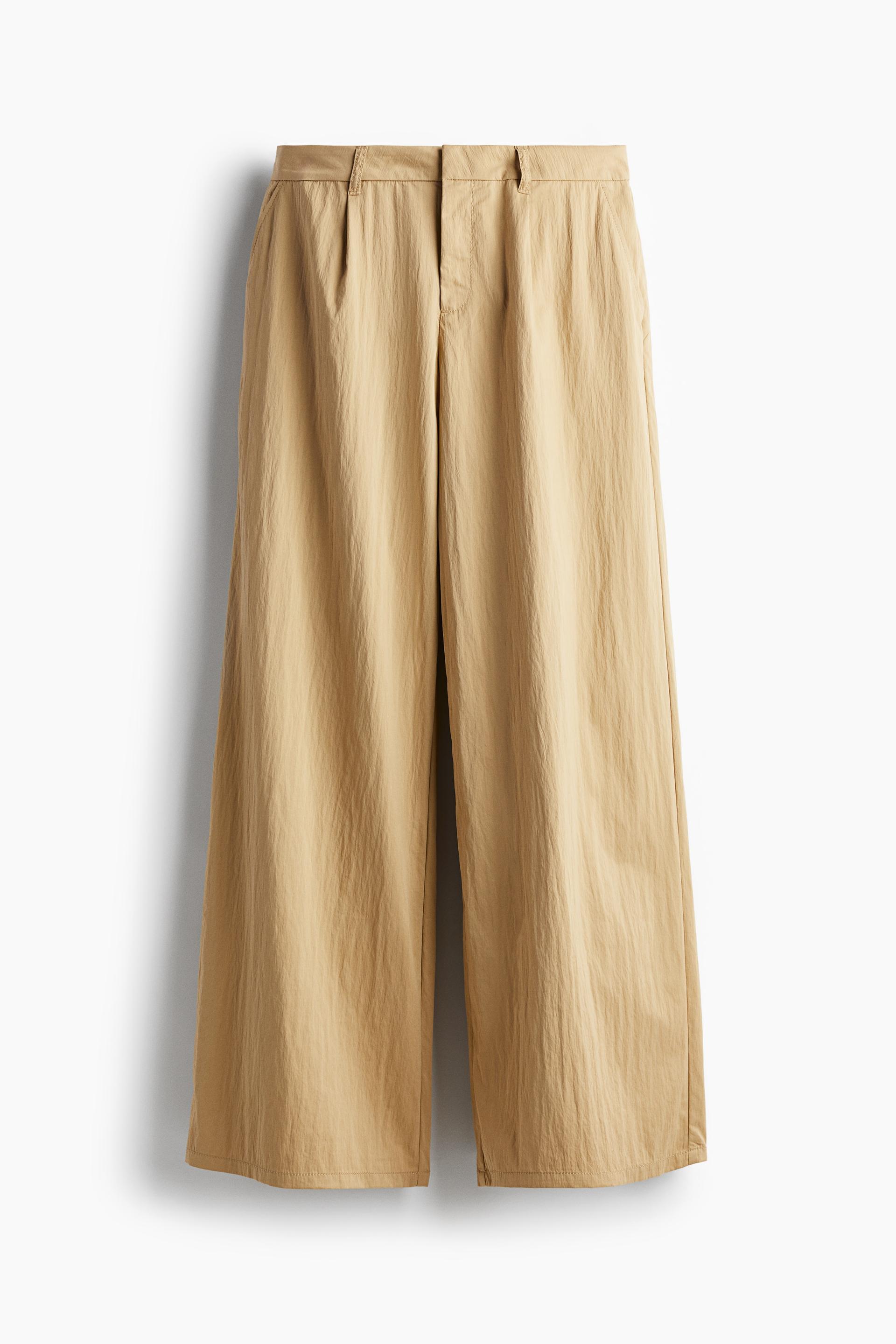 tailored crêpe pants