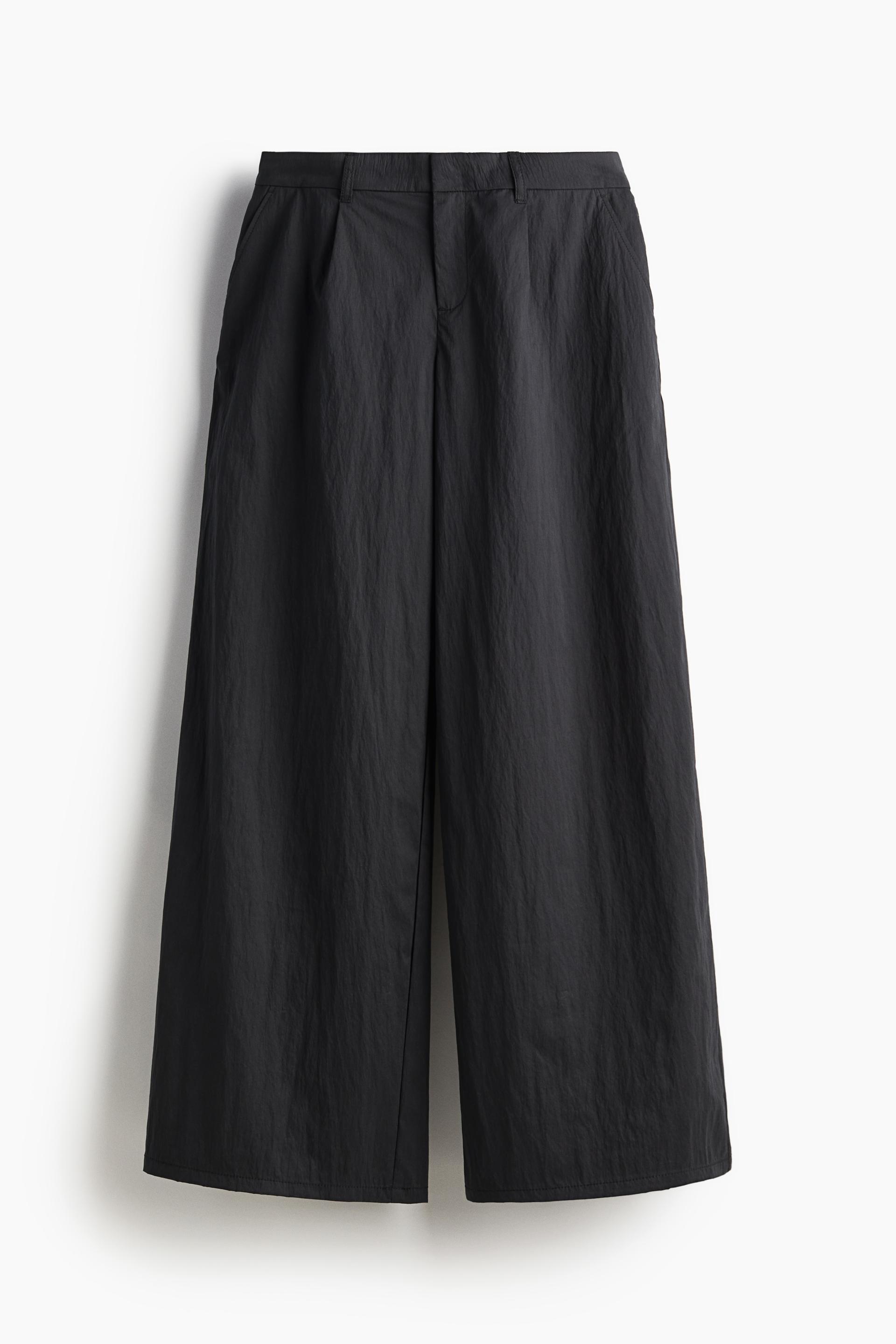tailored crêpe pants