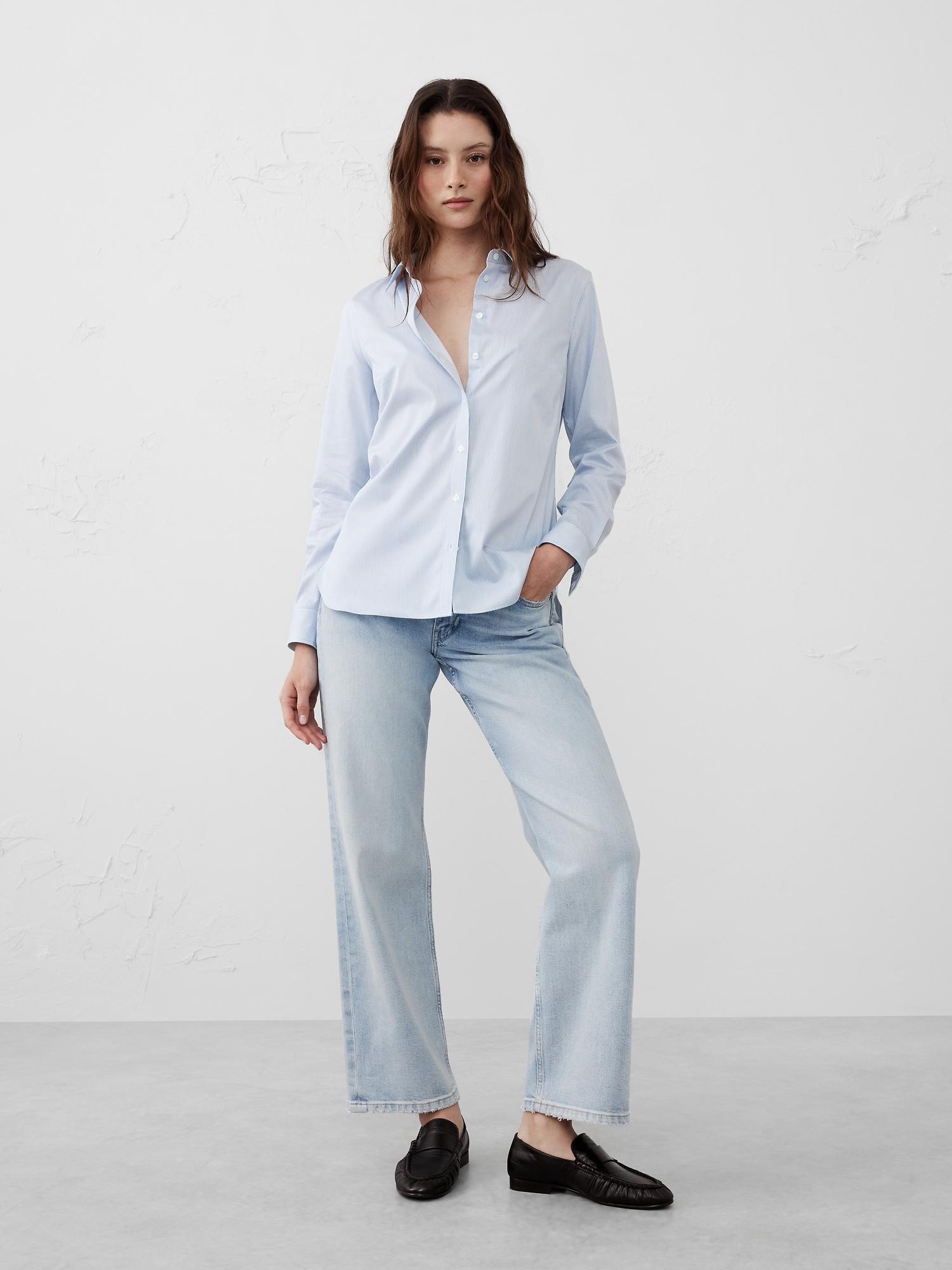 tailored easy-care shirt