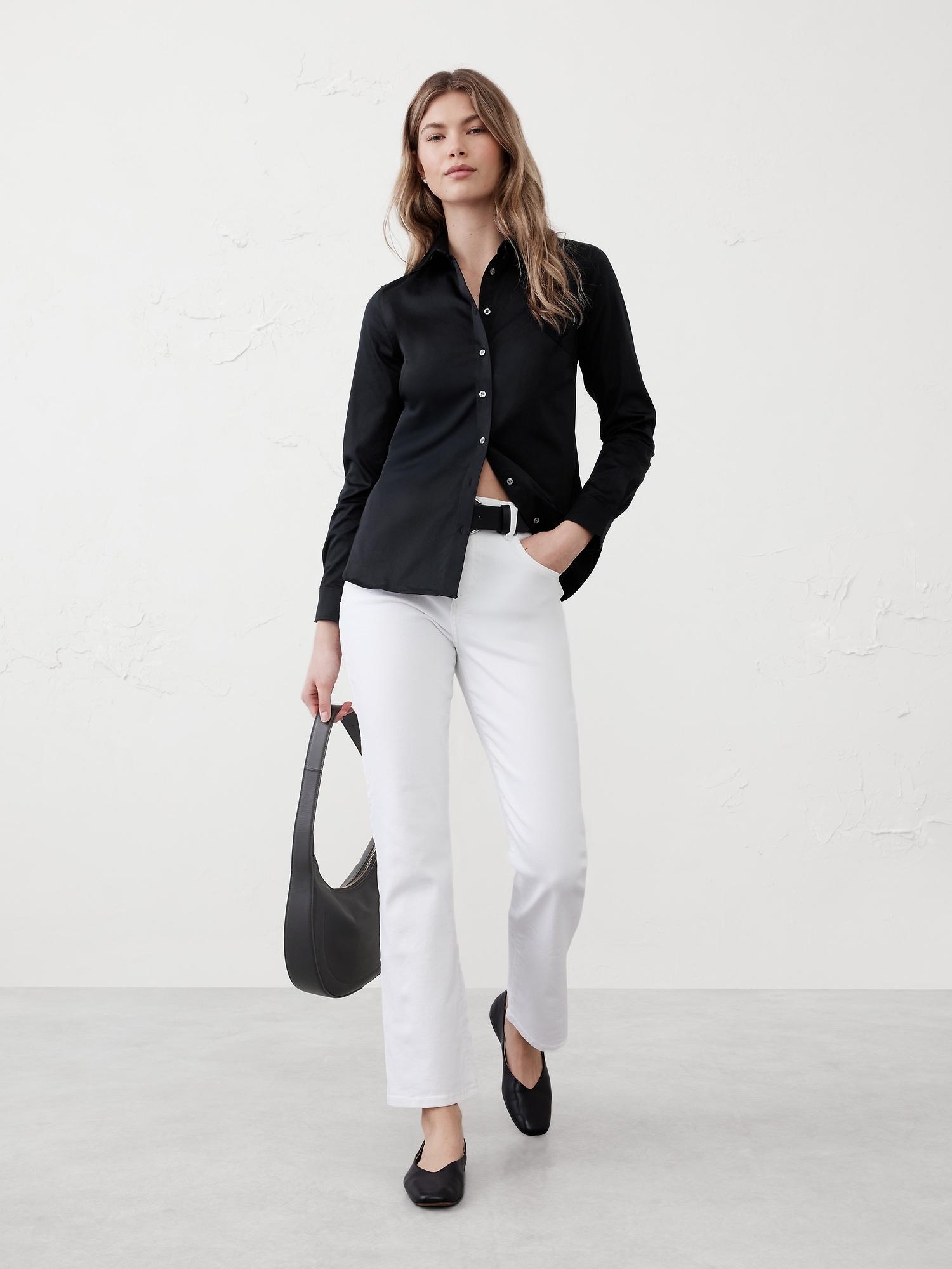 tailored easy-care shirt