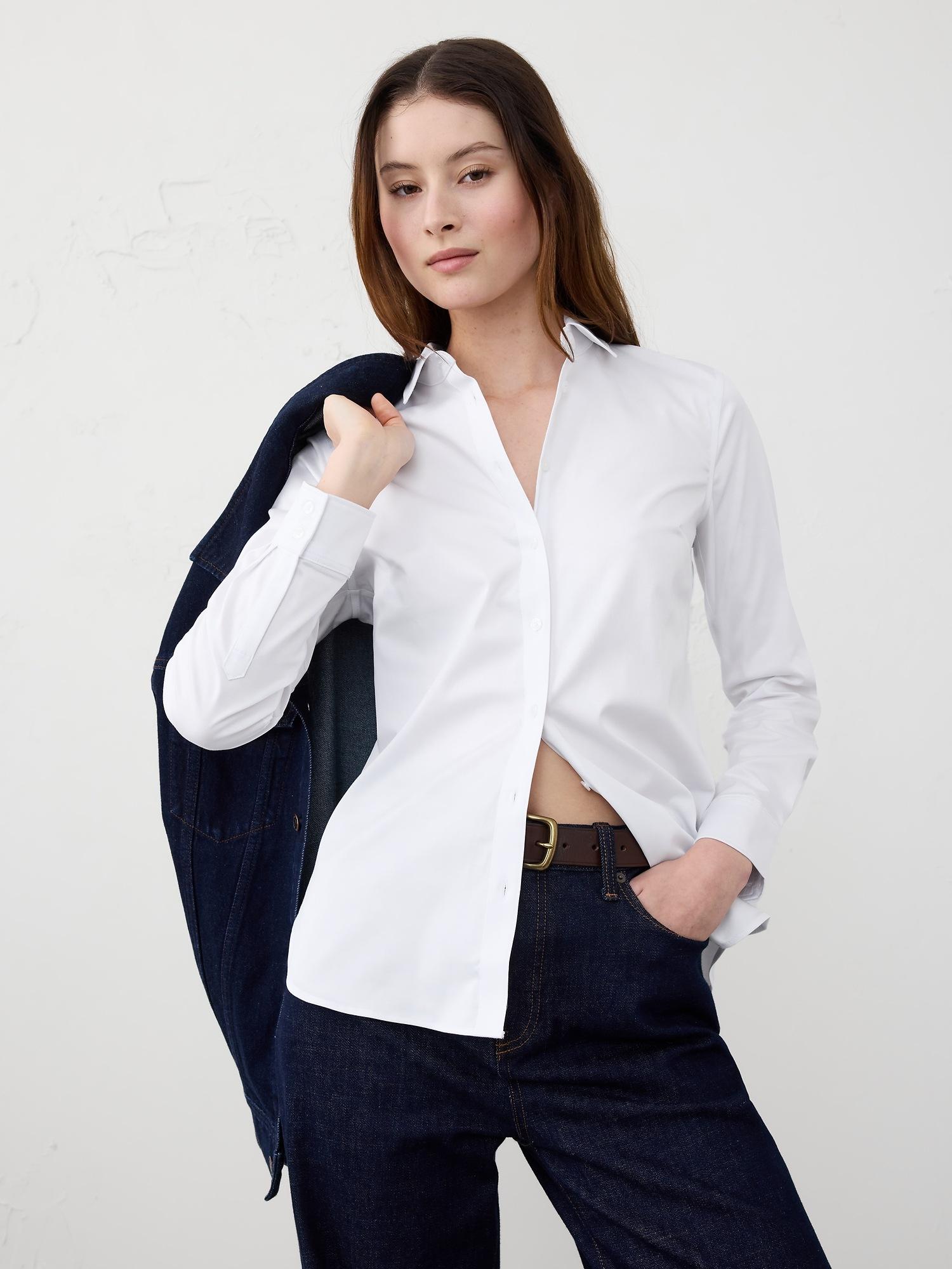 tailored easy-care shirt
