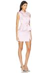 tailored mini dress