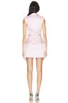 tailored mini dress