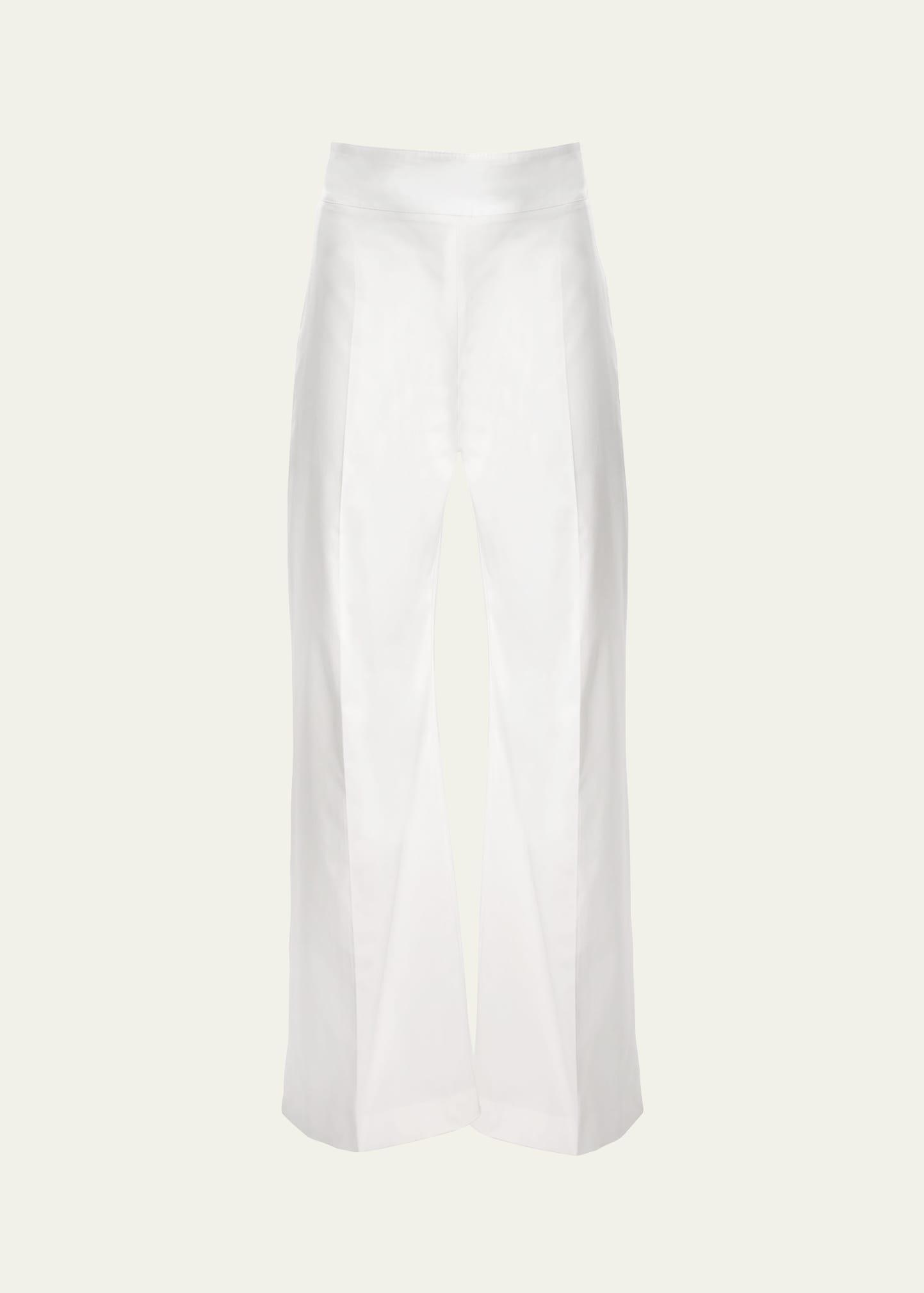 tailored wide leg pants