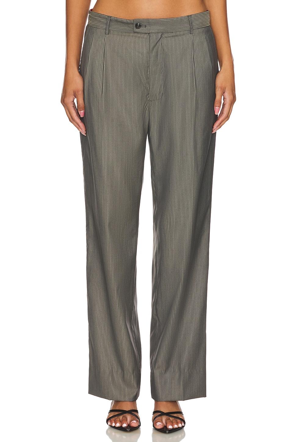 tailored wool pant