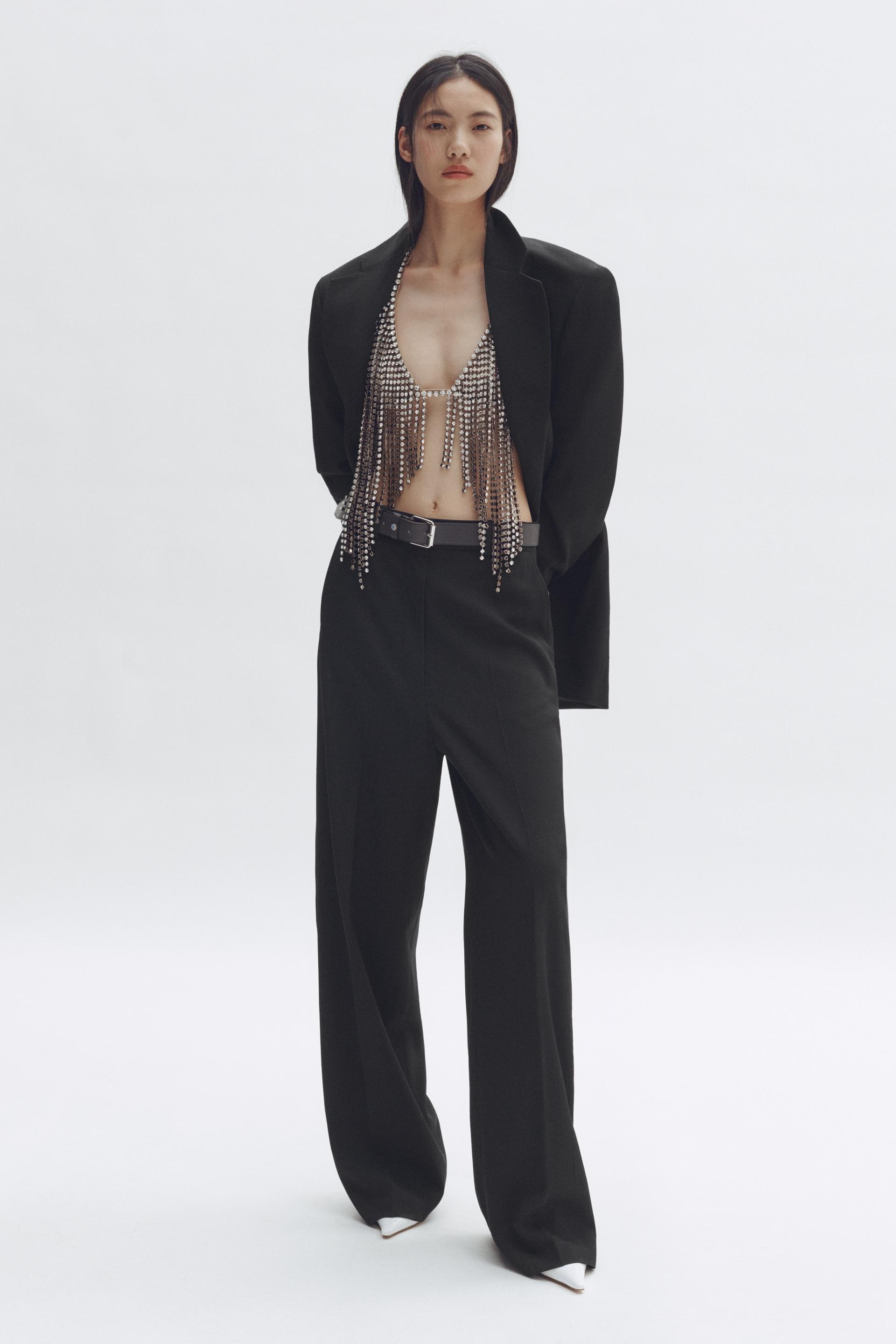 tailored wool pants