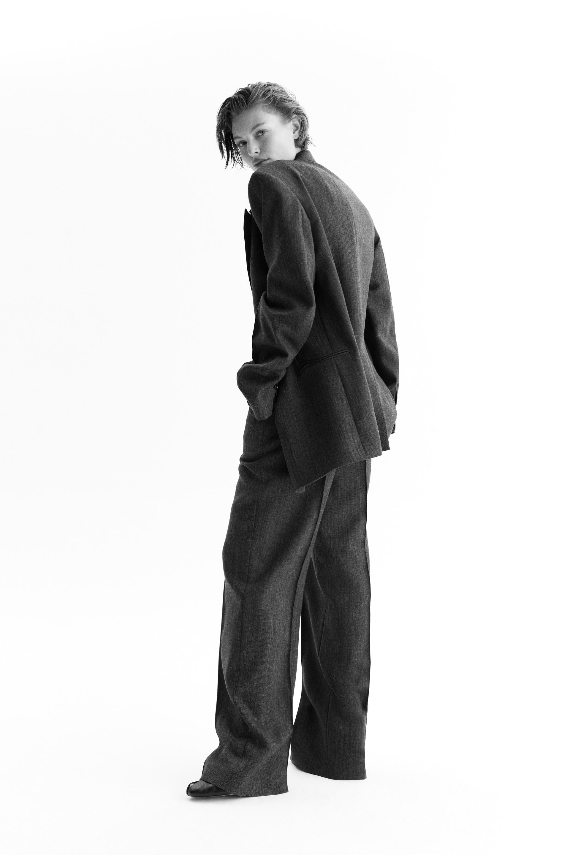 tailored wool pants