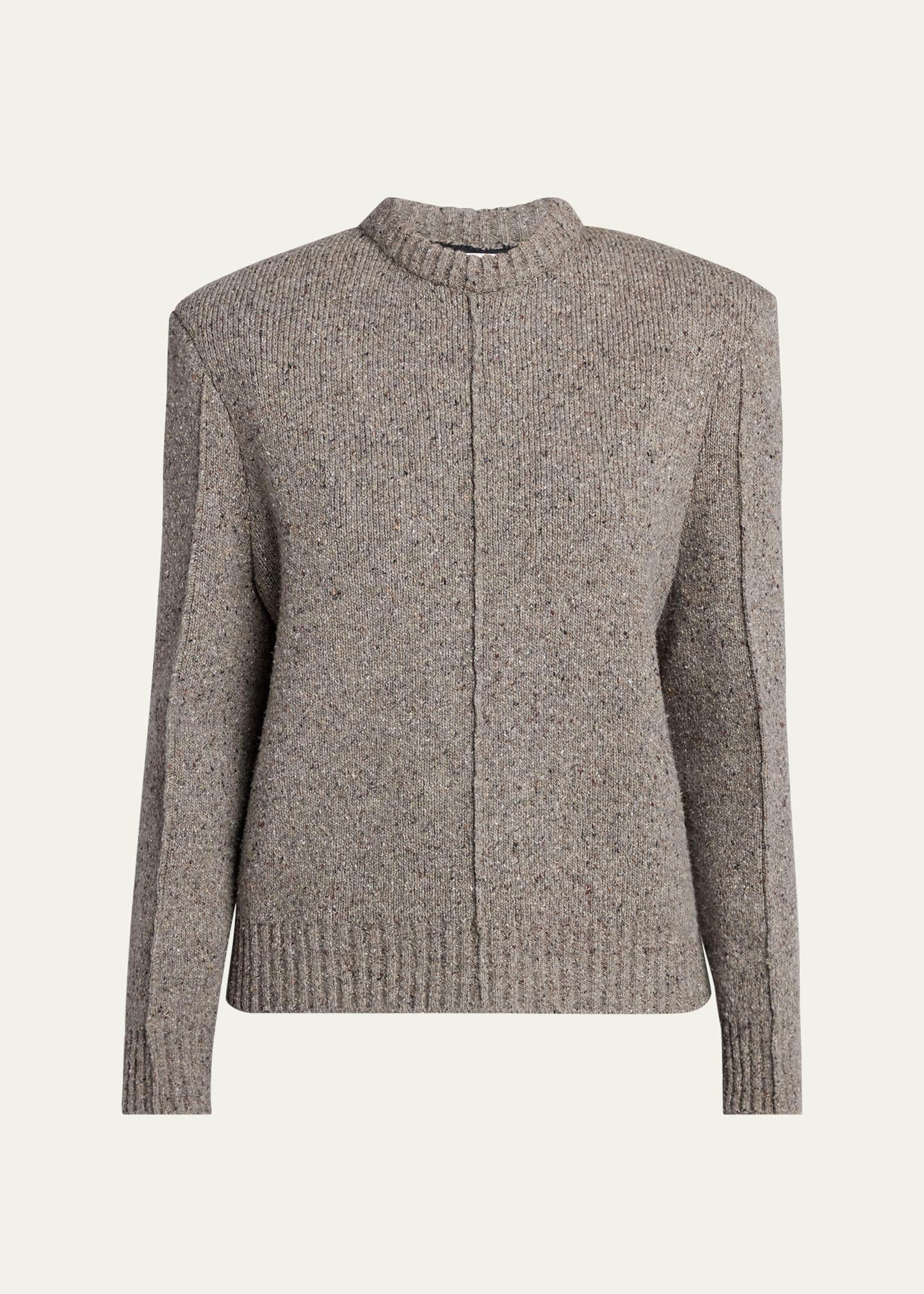 tailored wool sweater