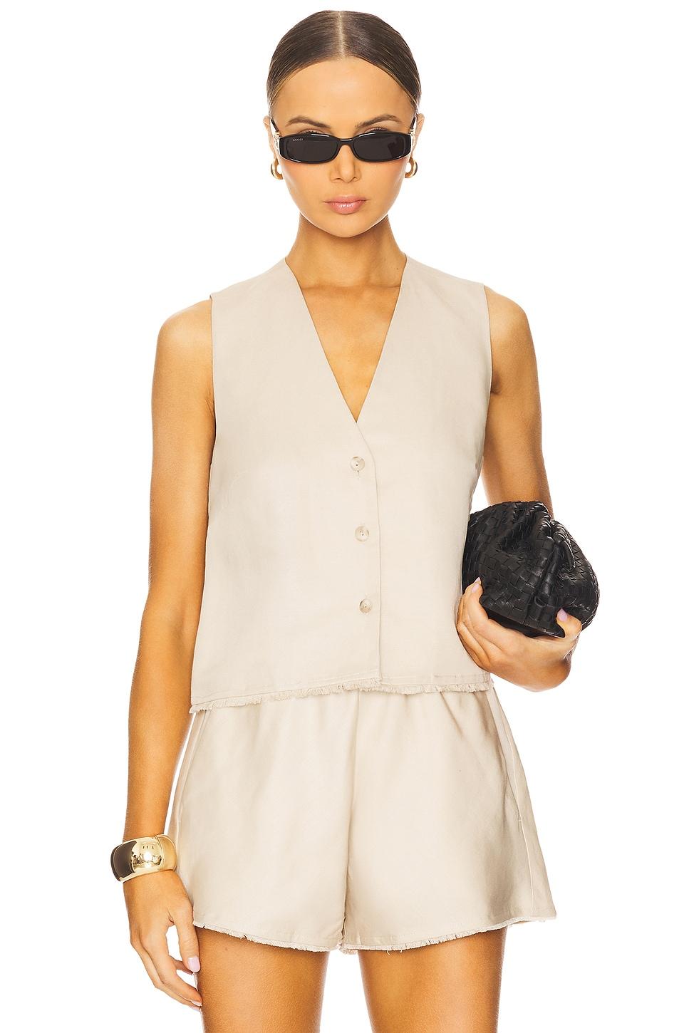 tala ann linen vest