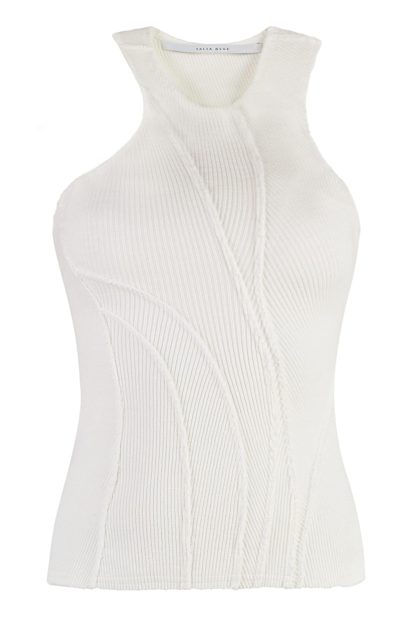 talia byre cotton tank top