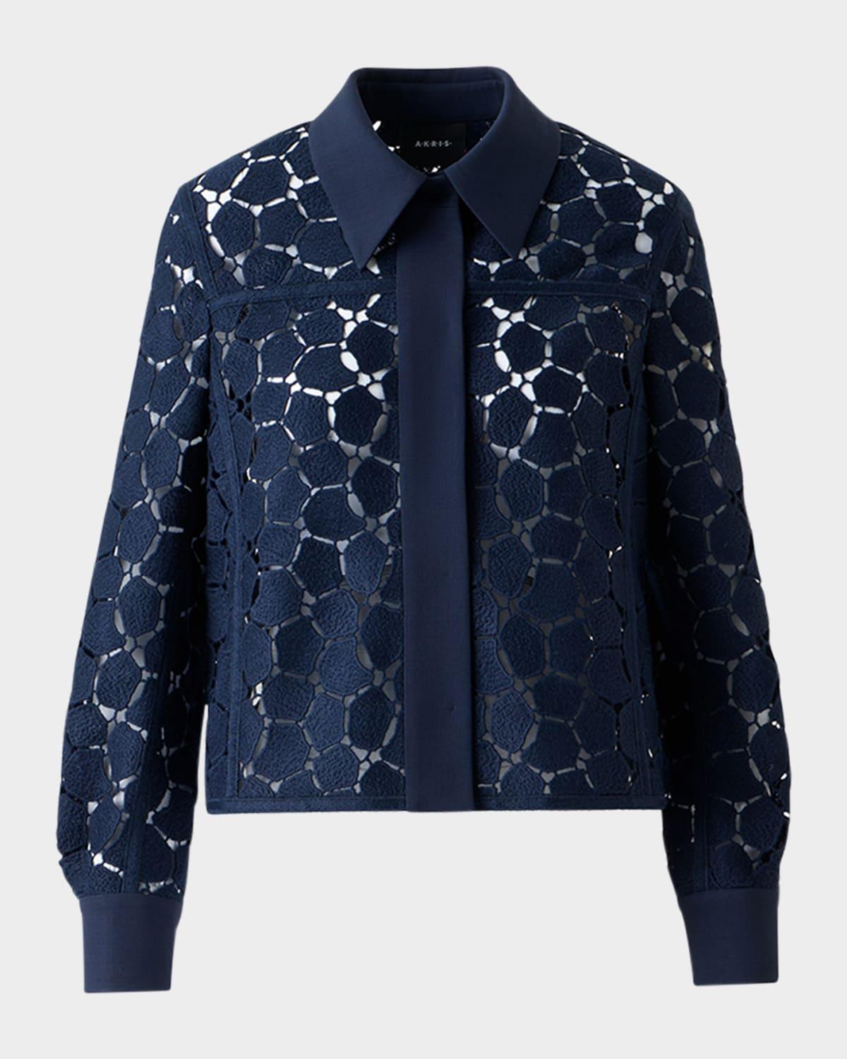 talitha broken stones embroidered jacket