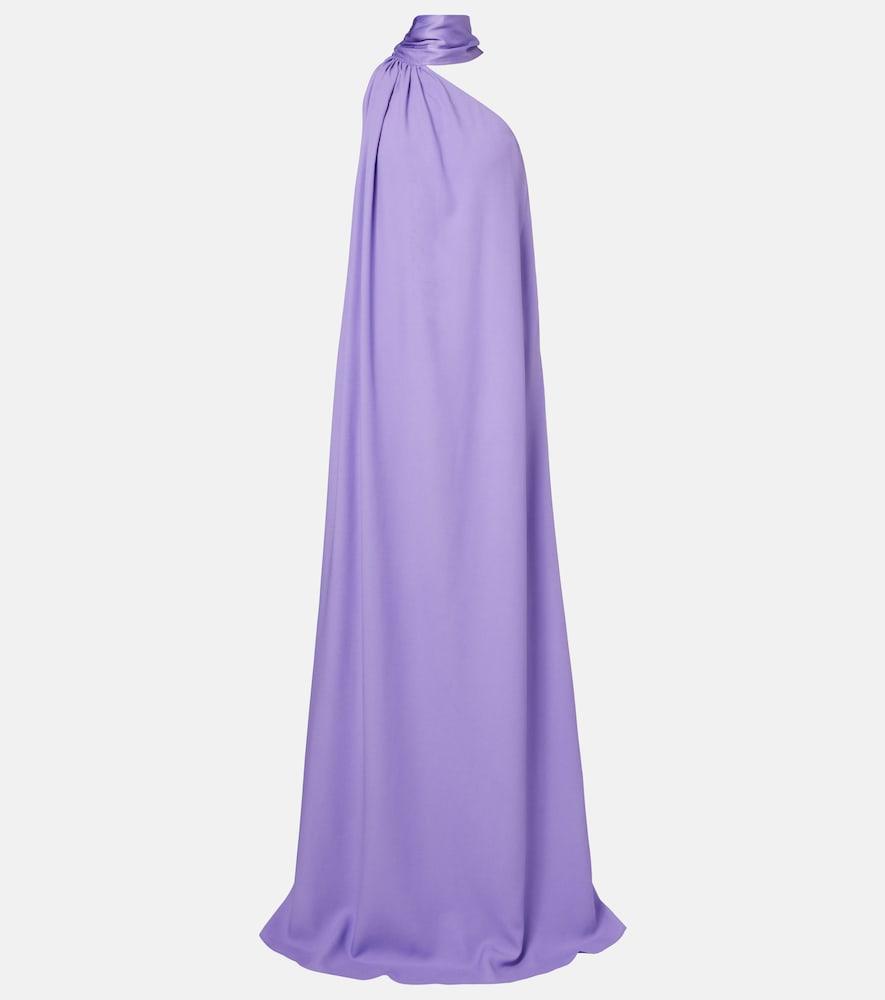 taller marmo astor crêpe cady gown
