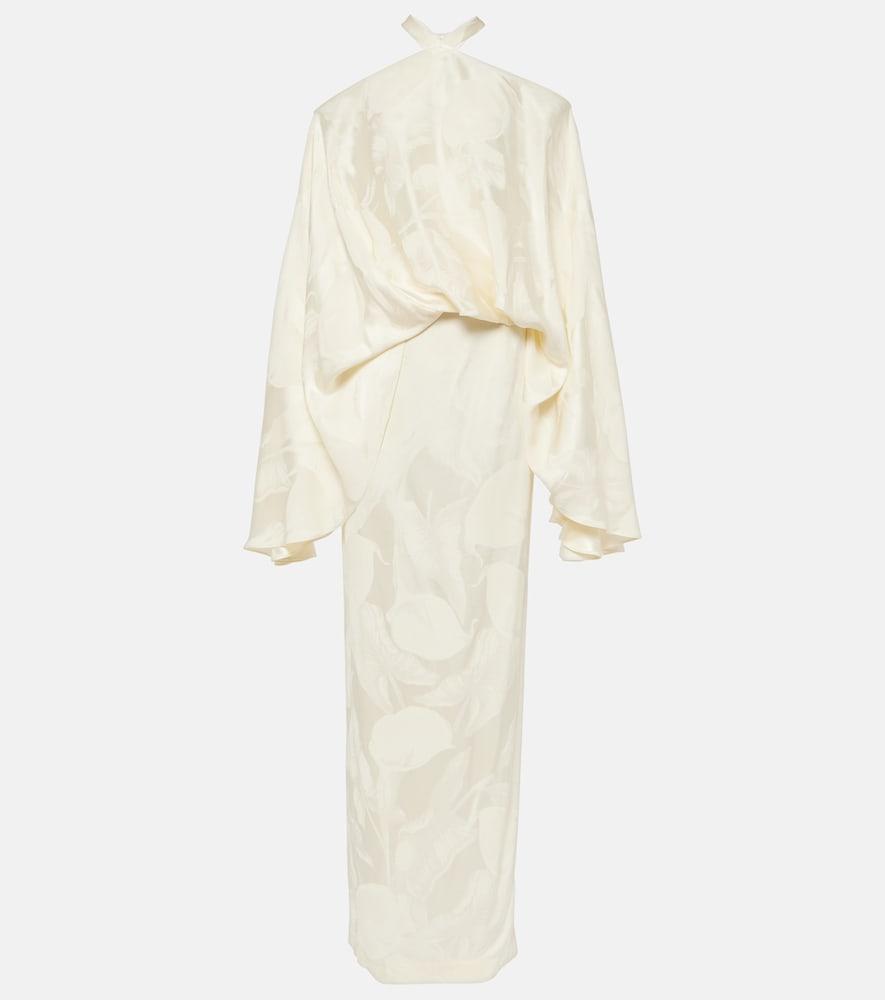 taller marmo bridal cyclades callass jacquard gown