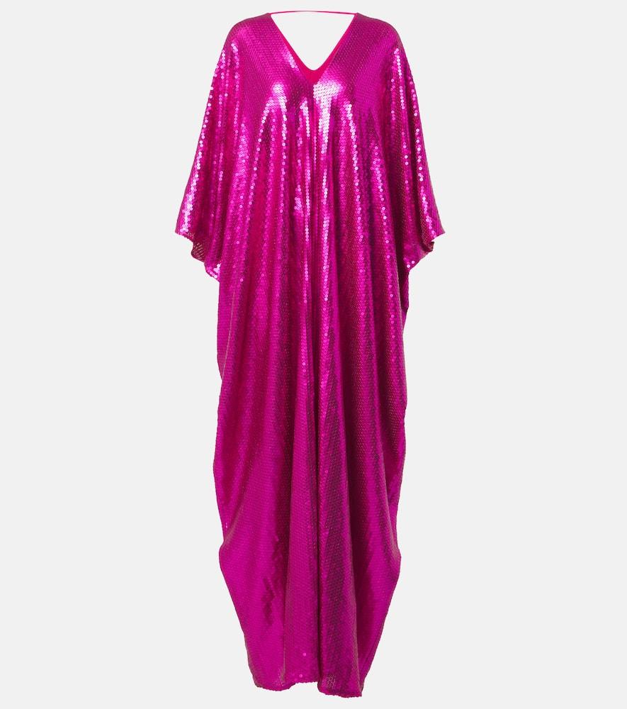 taller marmo gala disco sequined kaftan