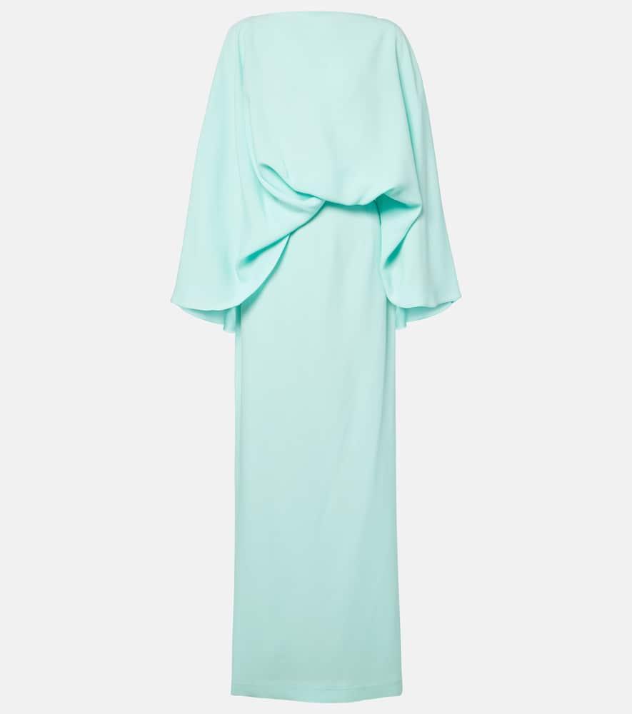 taller marmo la maddalena crêpe cady gown