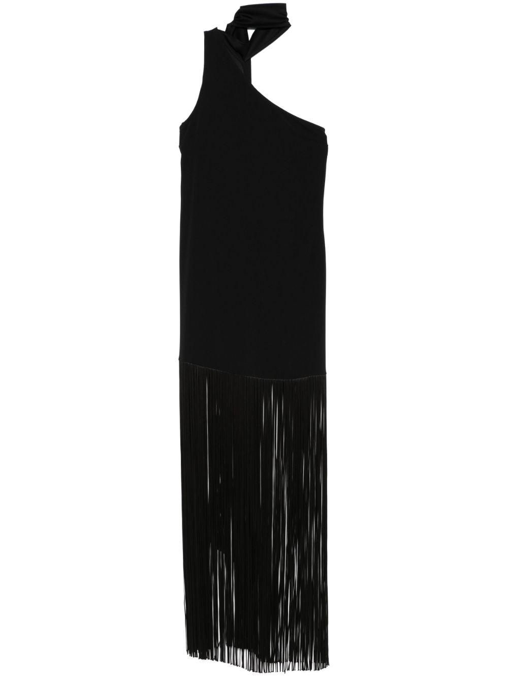 taller marmo pre dresses black acetate - women