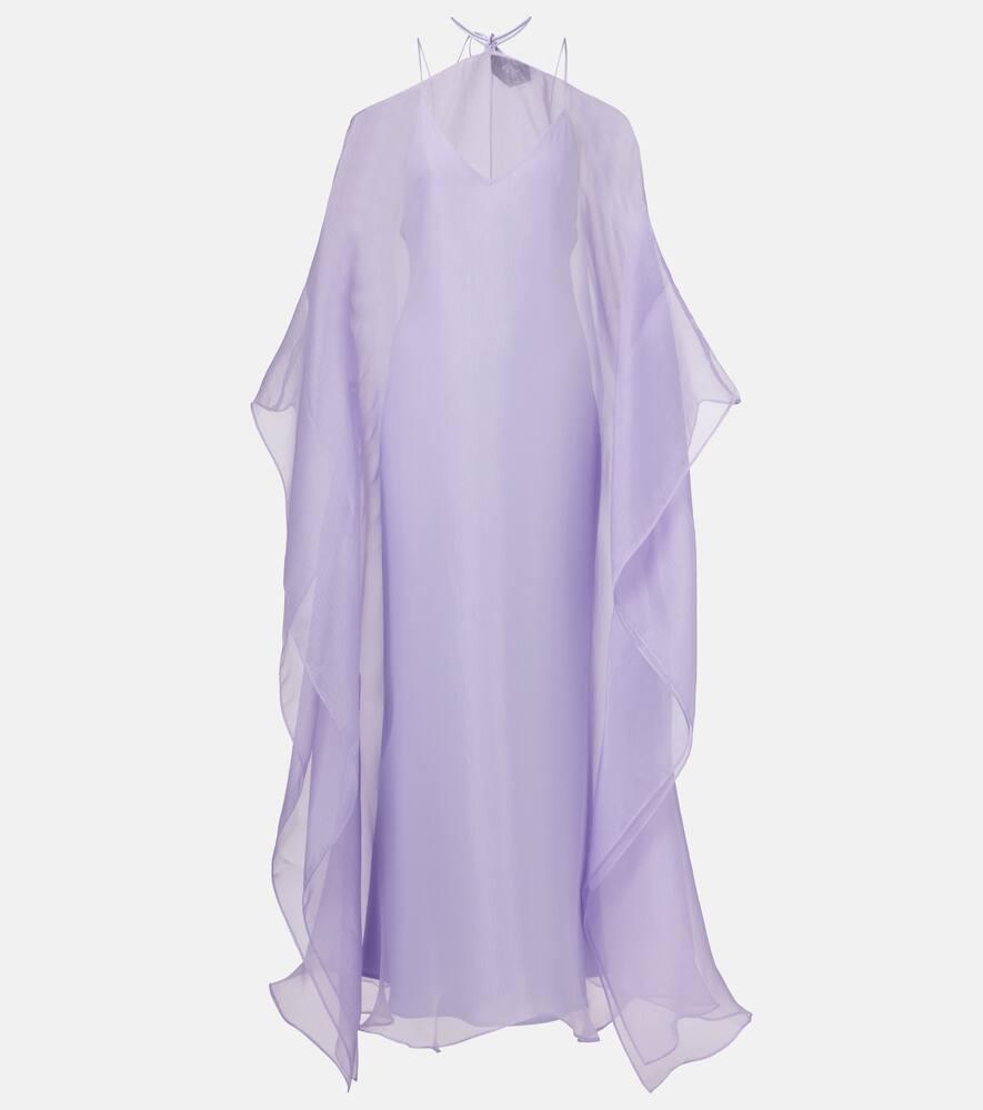 taller marmo spirito ruffled tulle kaftan