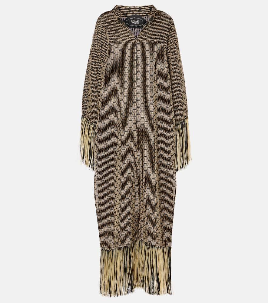 taller marmo tigris maxi dress