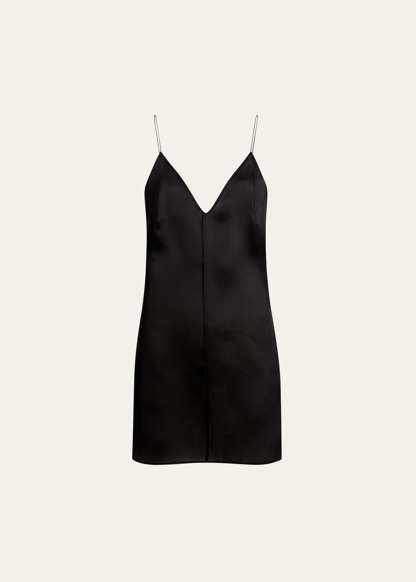 talsie v-neck silk tank top