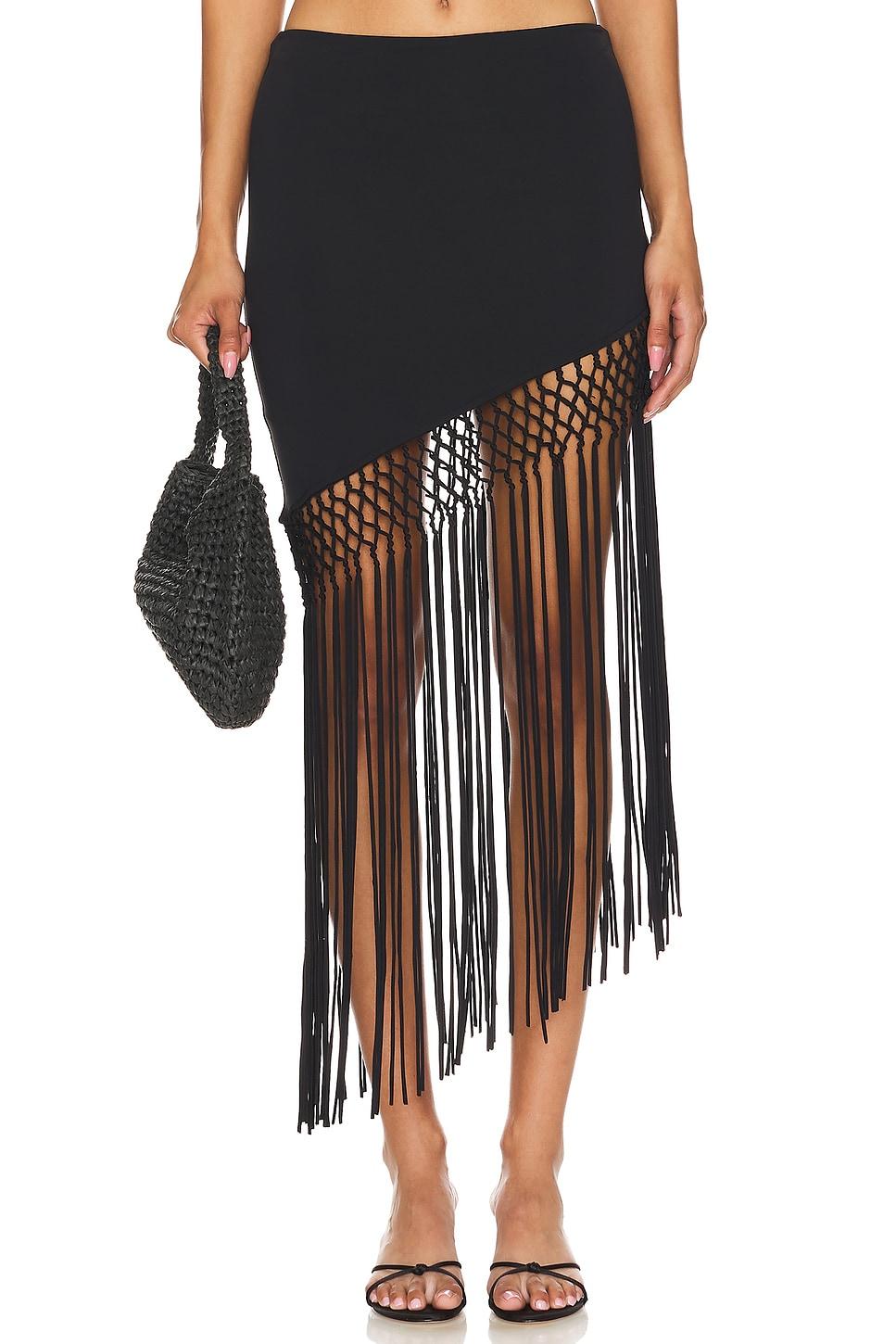 talula asymmetric mini skirt