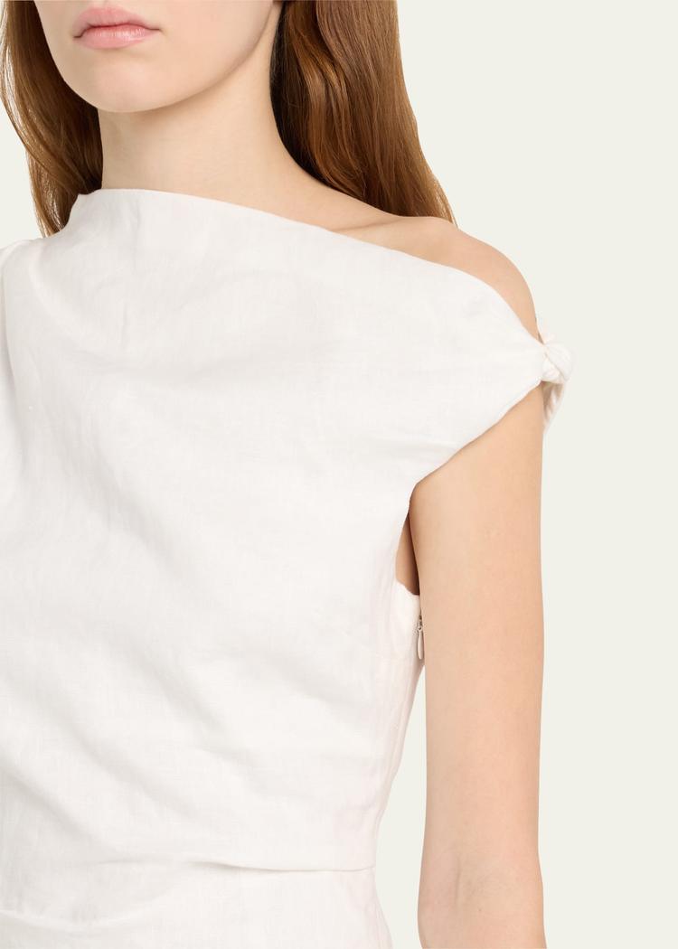 tamara knot mini dress