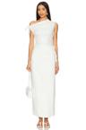 tamara tie midi dress