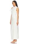 tamara tie midi dress