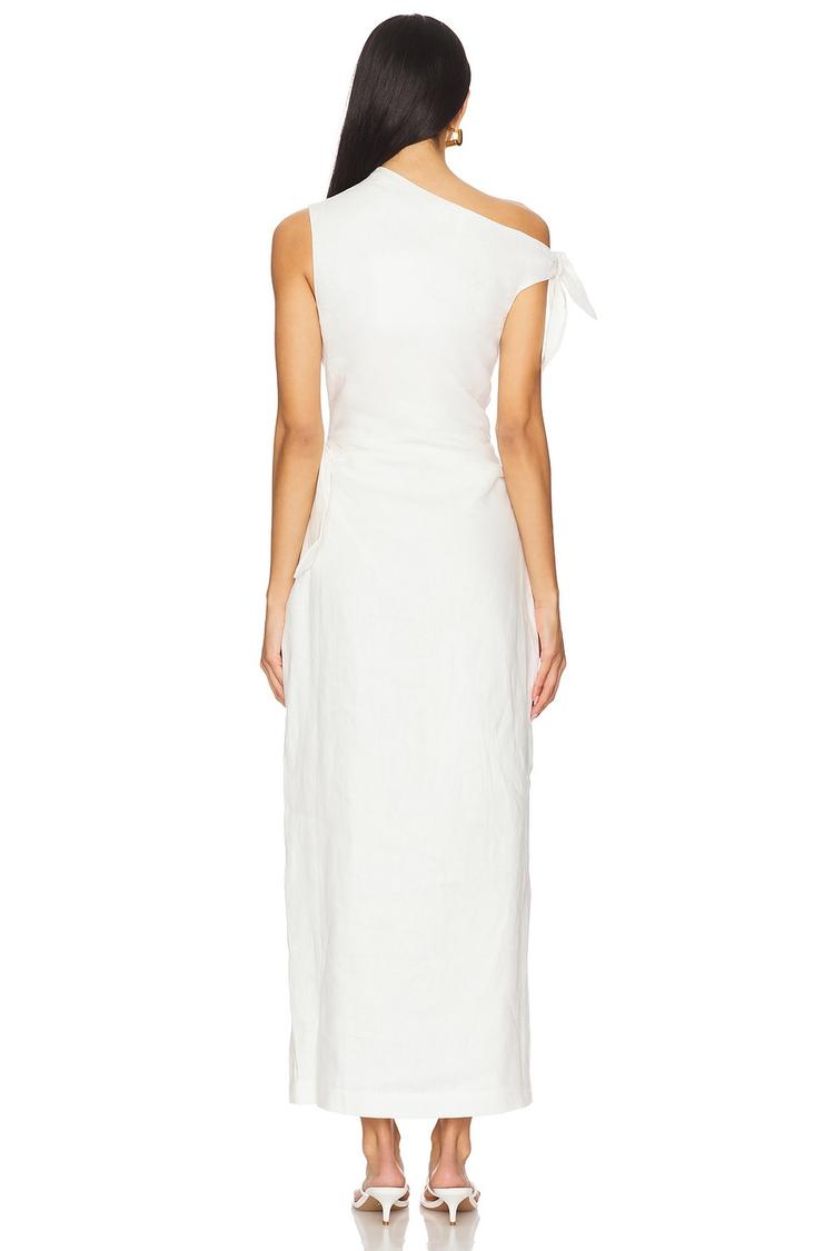 tamara tie midi dress
