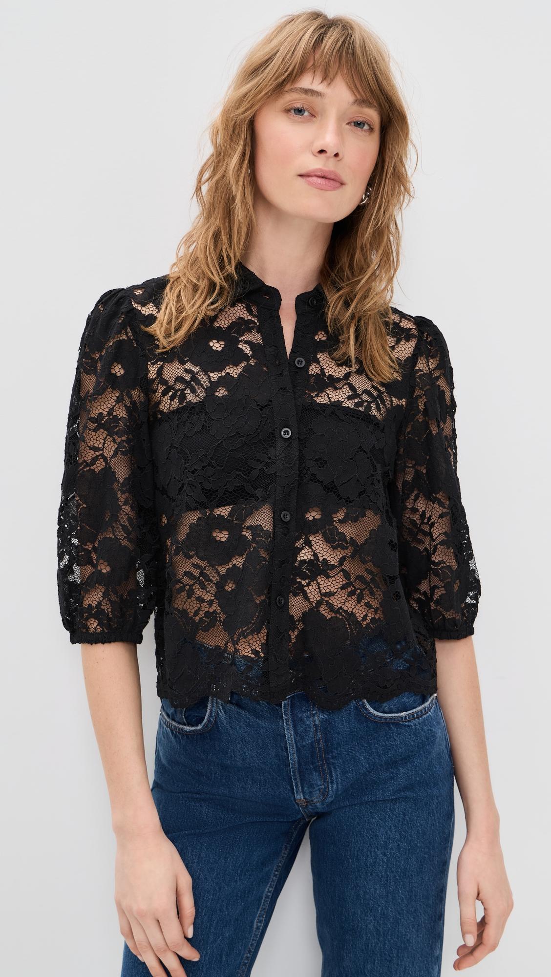 tammy mesh lace shirt