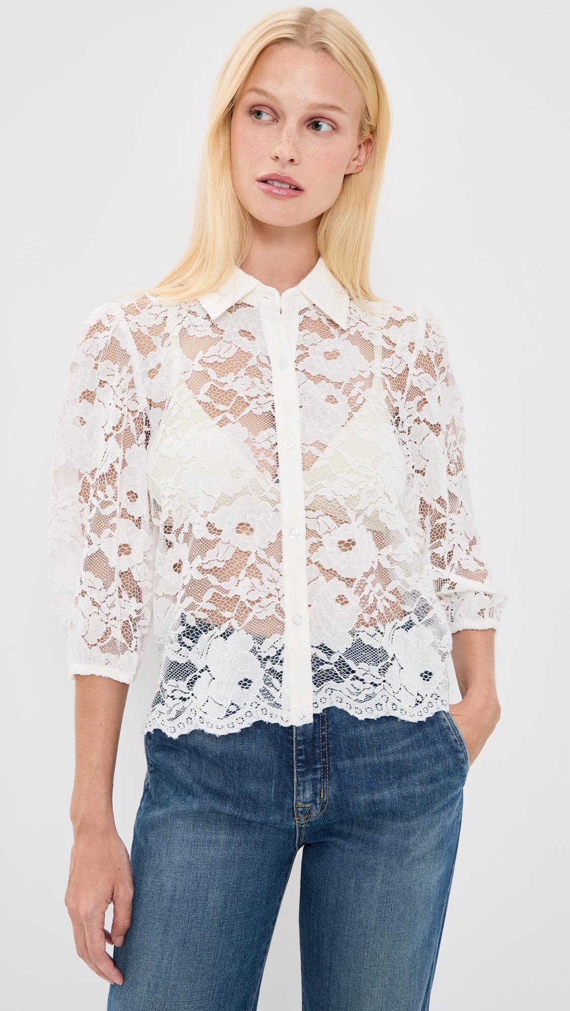 tammy mesh lace shirt